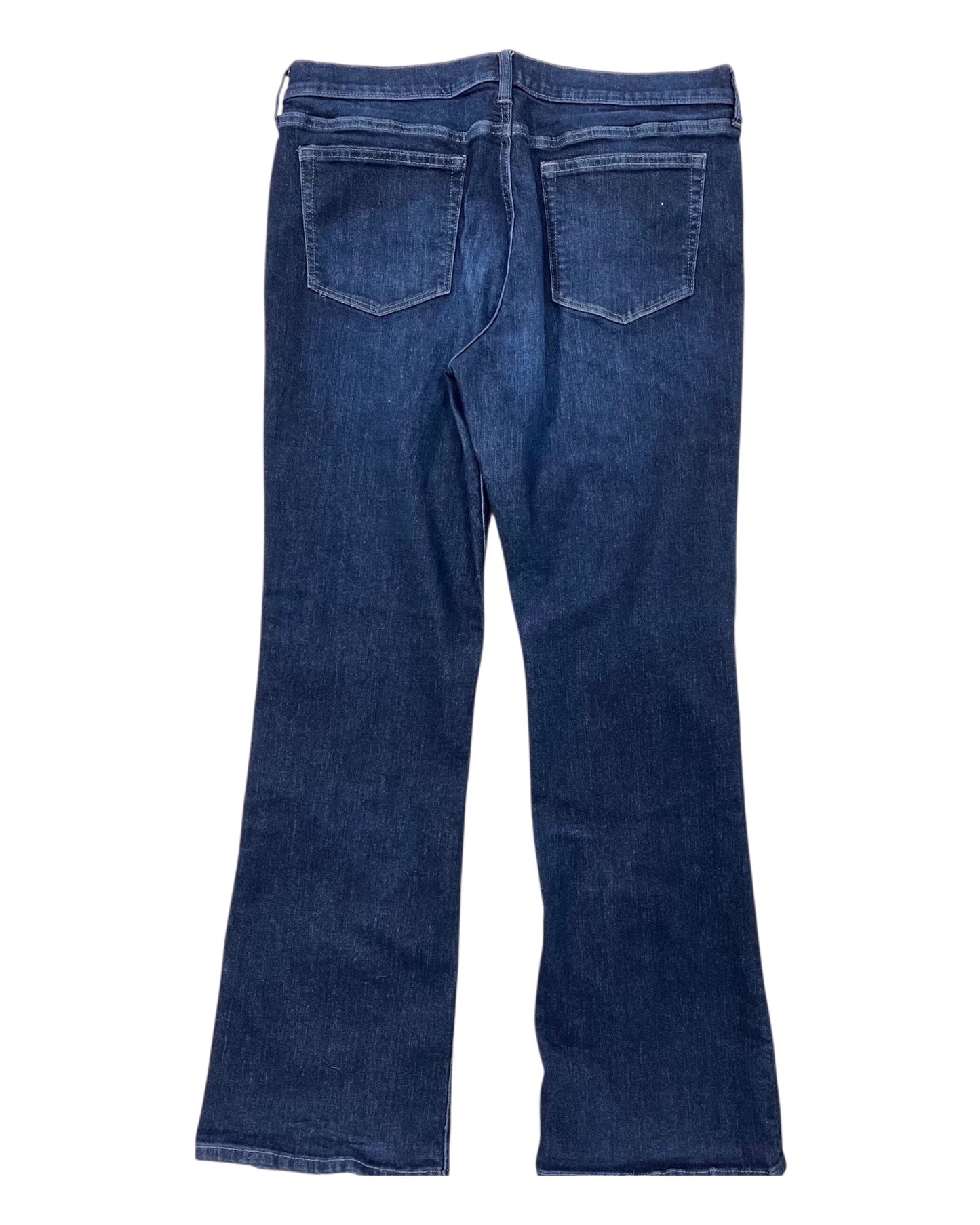 Jeans Straight By Banana Republic In Blue Denim, Size:14