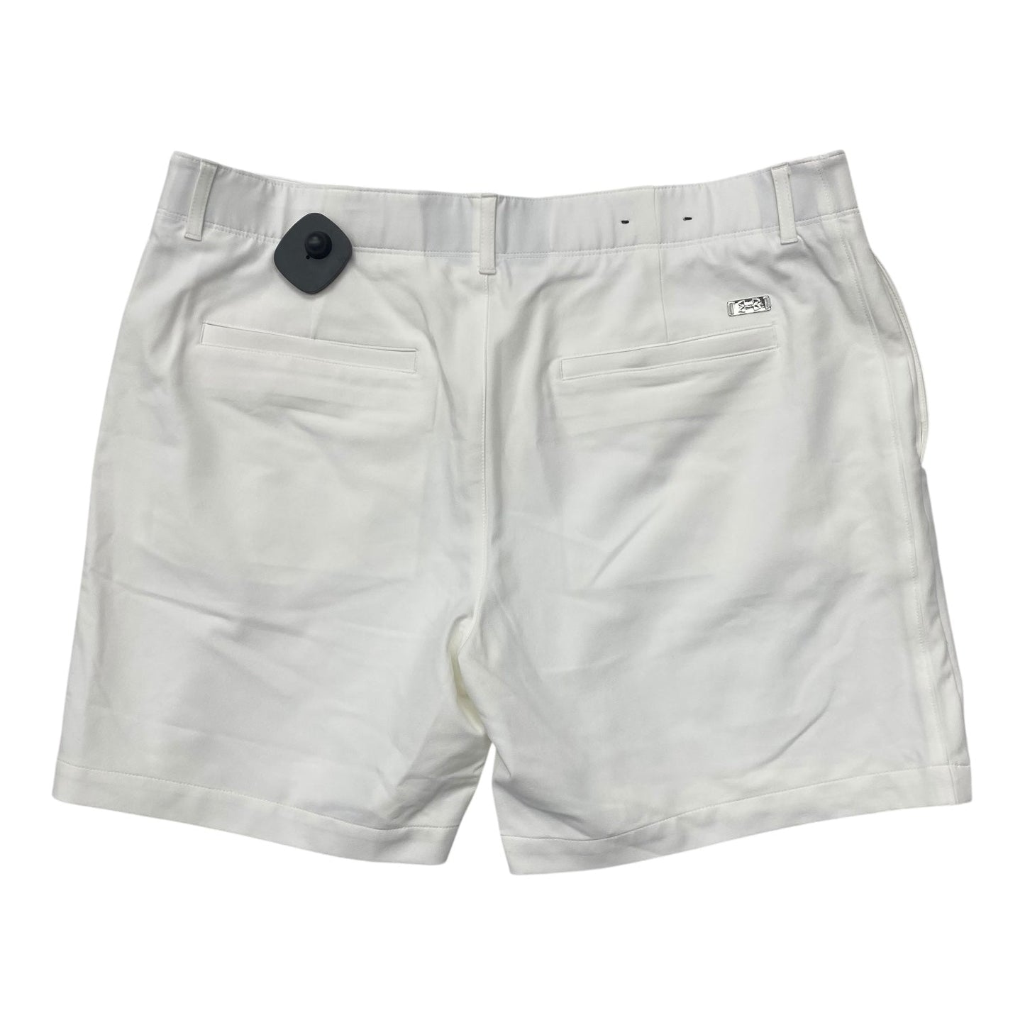 Athletic Shorts By Under Armour In White, Size:L