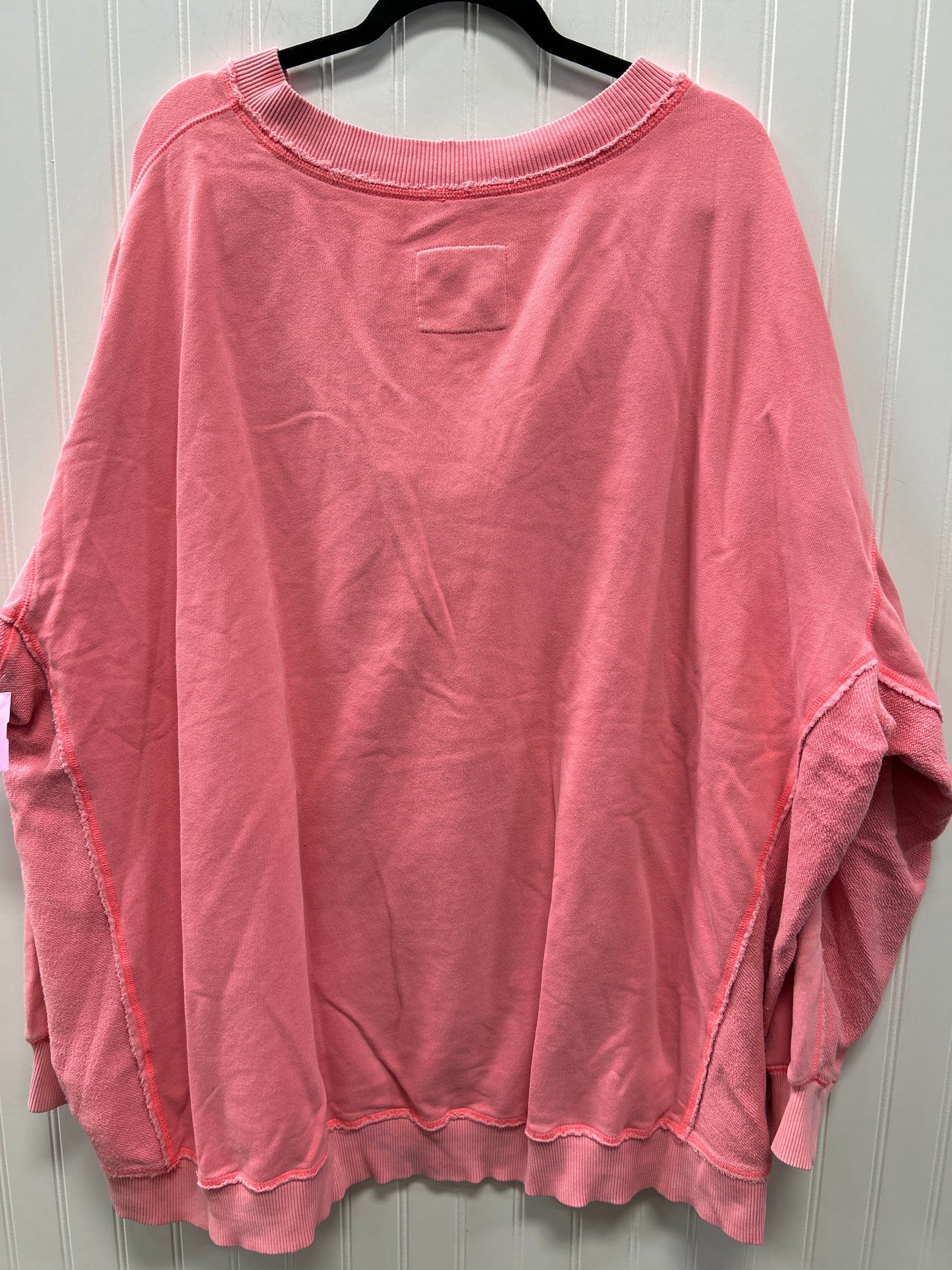 Top Ls By Aerie In Pink, Size:1X