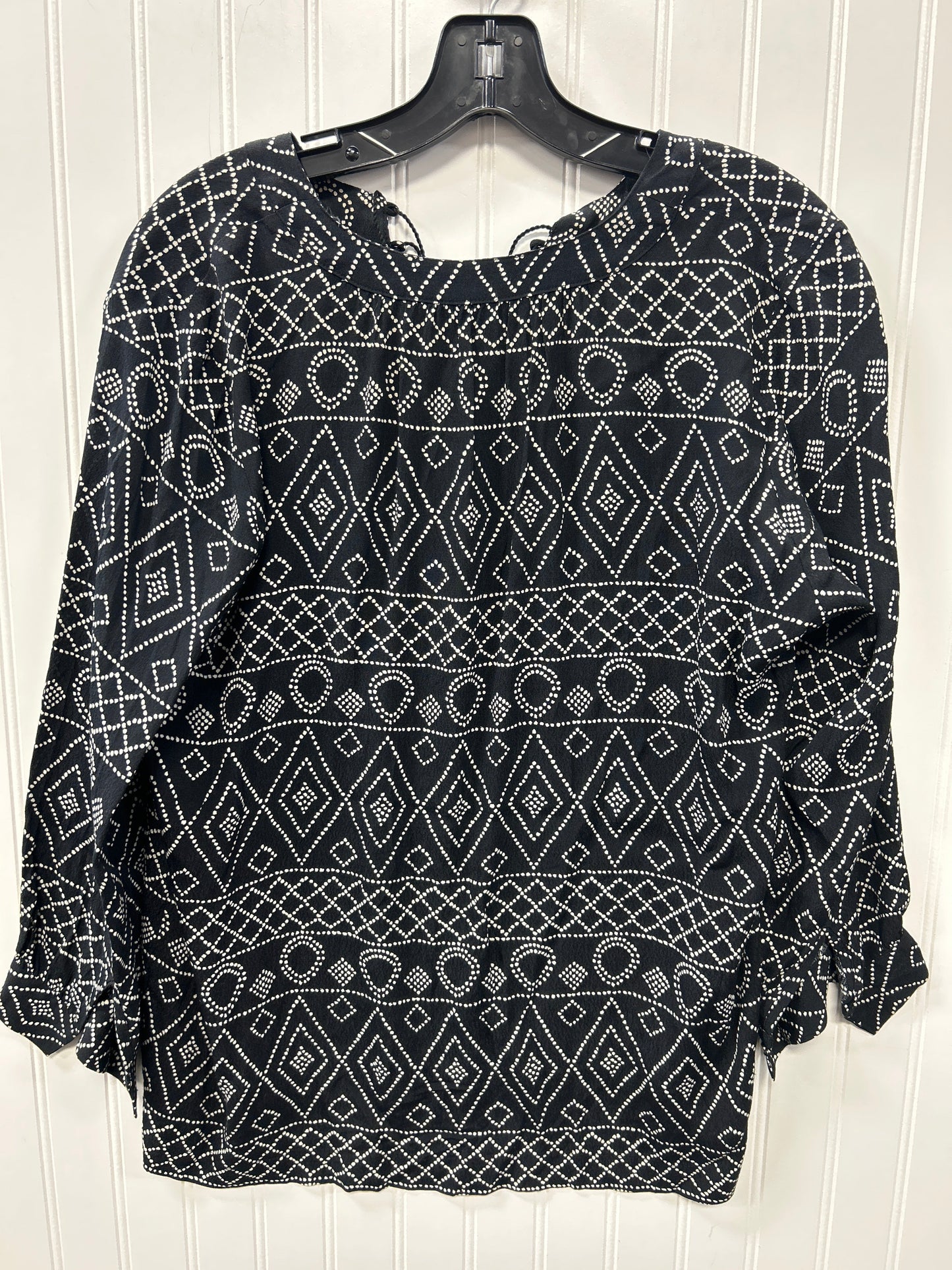 Blouse Ls By Madewell In Black, Size:Xs