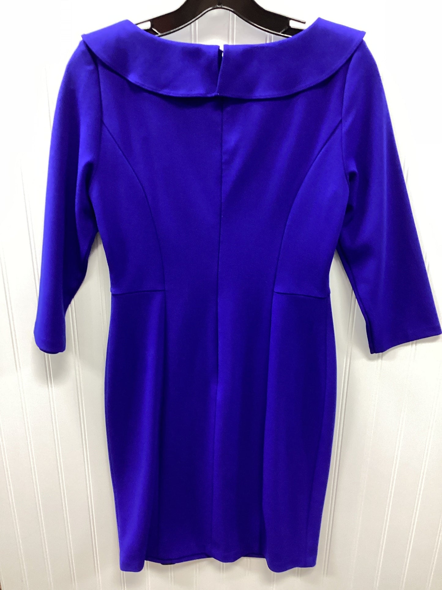 Dress Work By Dkny In Blue, Size:4