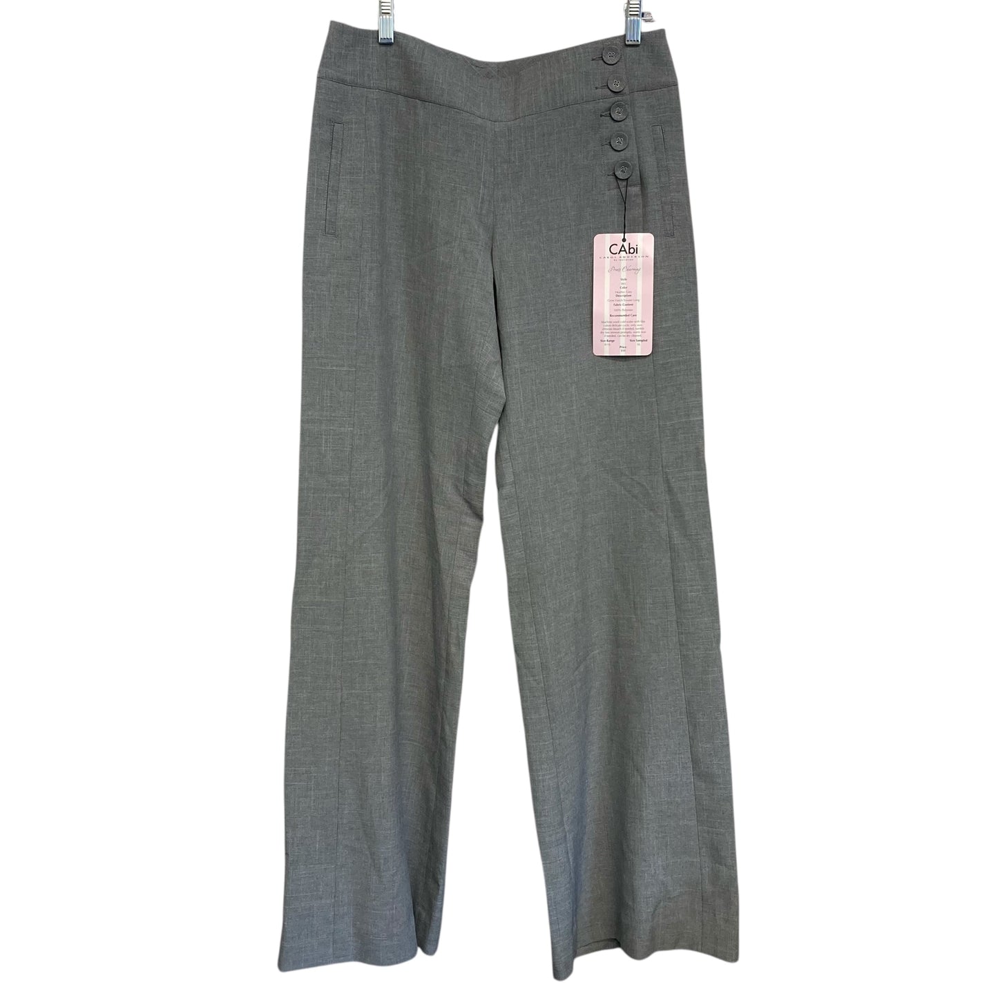 Pants Wide Leg By Cabi In Grey, Size:6