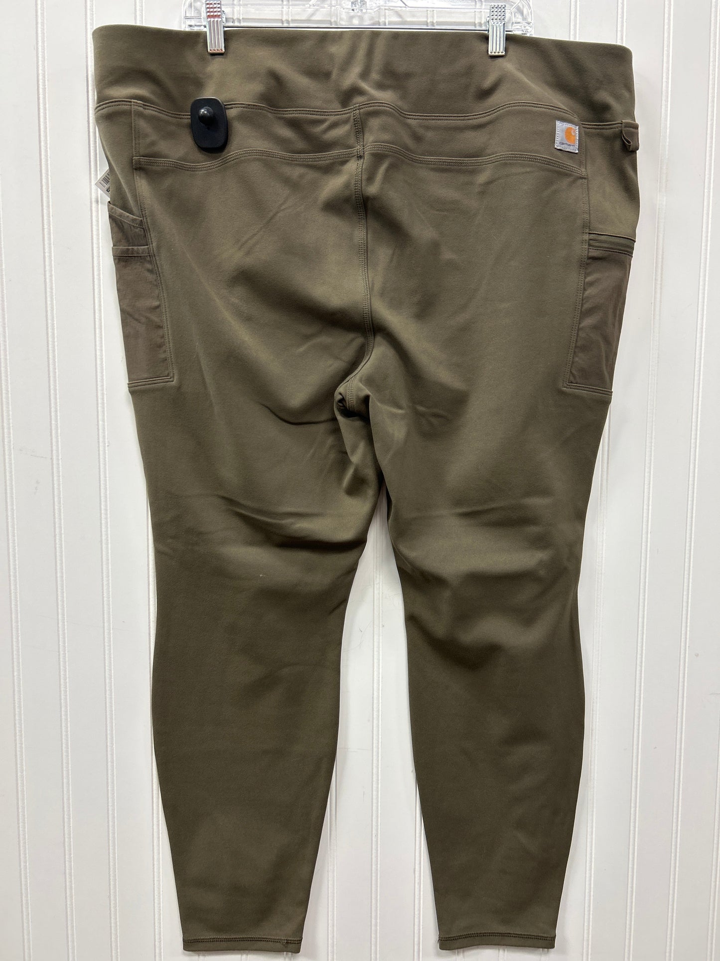 Athletic Pants By Carhartt In Taupe, Size:2X