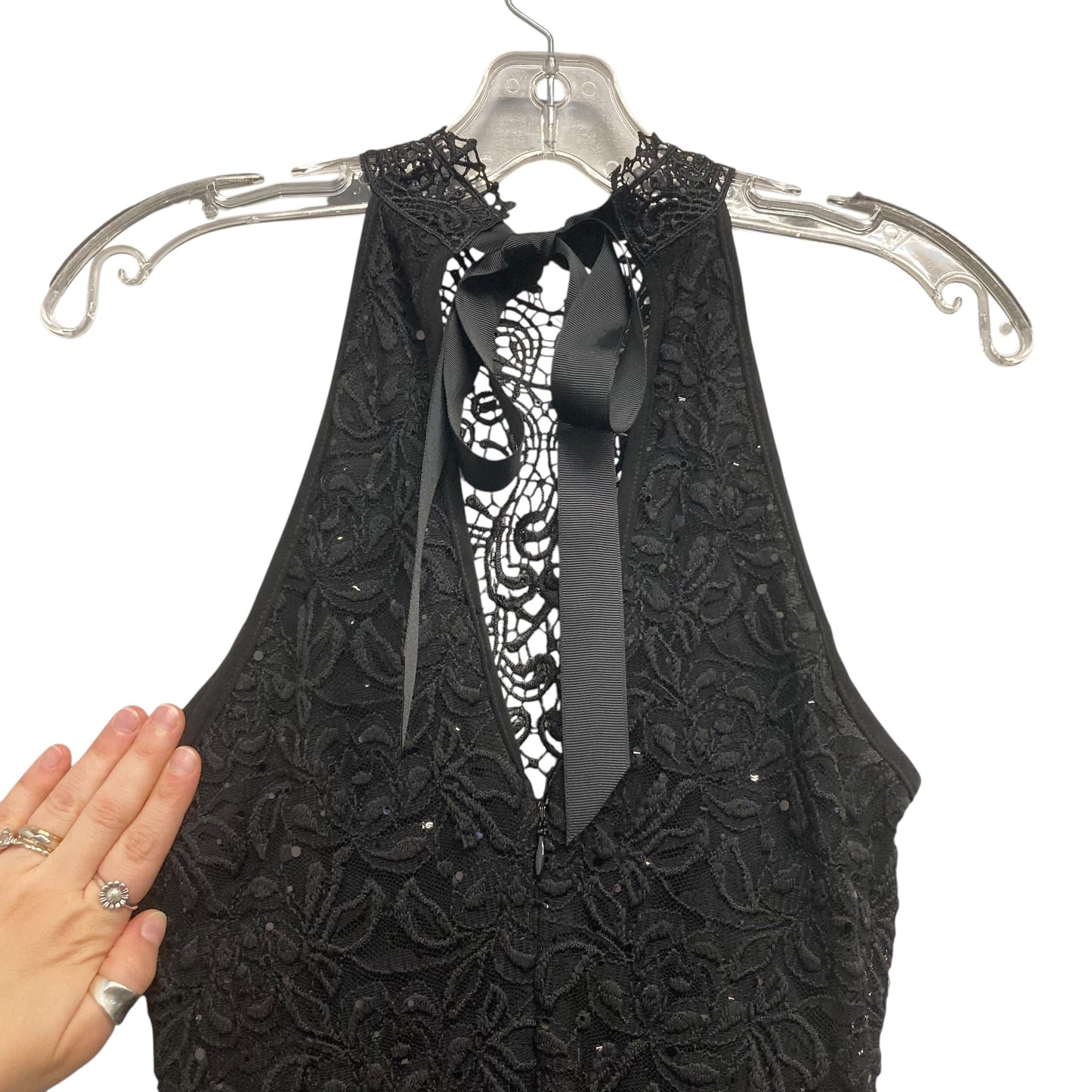 Dress Party Midi By Windsor In Black, Size:S