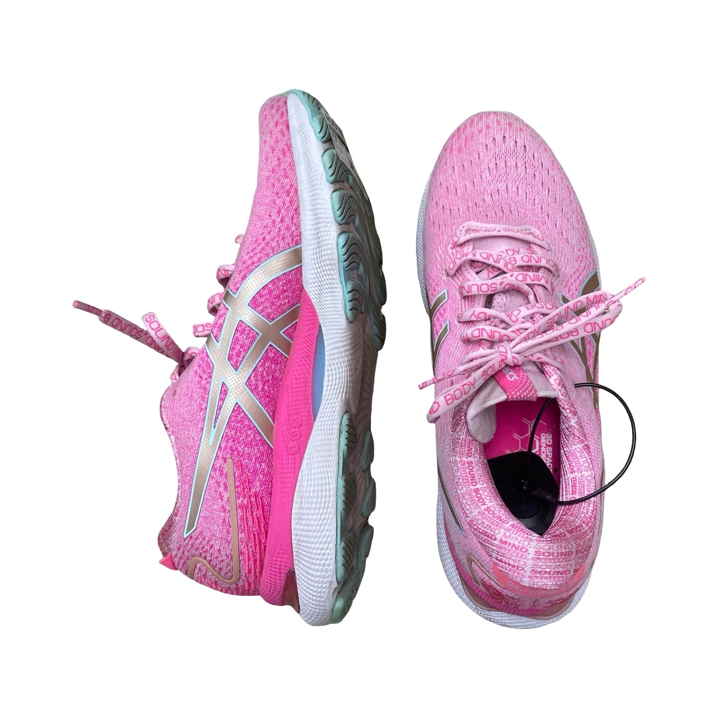 Shoes Athletic By Asics In Pink, Size:9