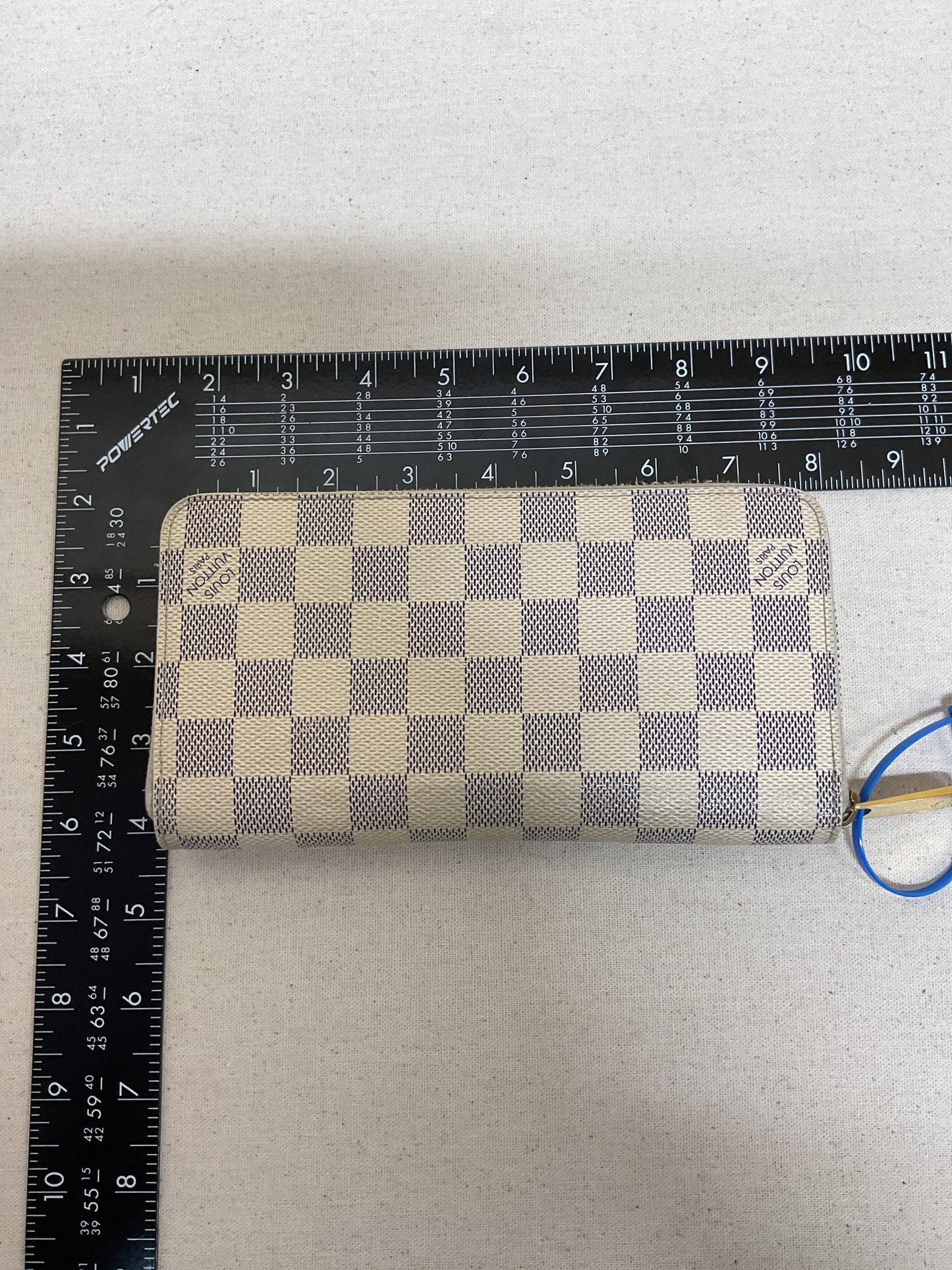 Wallet Luxury Designer By Louis Vuitton In Checkered Pattern, Size:Medium