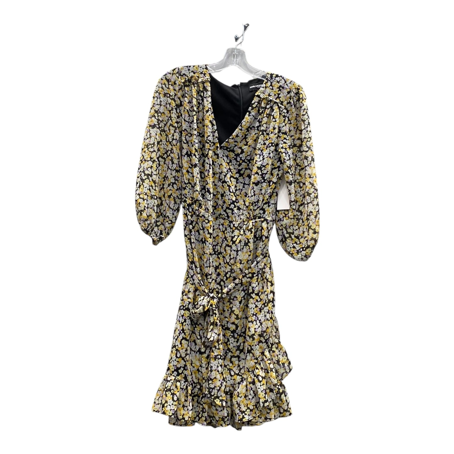 Dress Designer By Karl Lagerfeld In Multi, Size:M