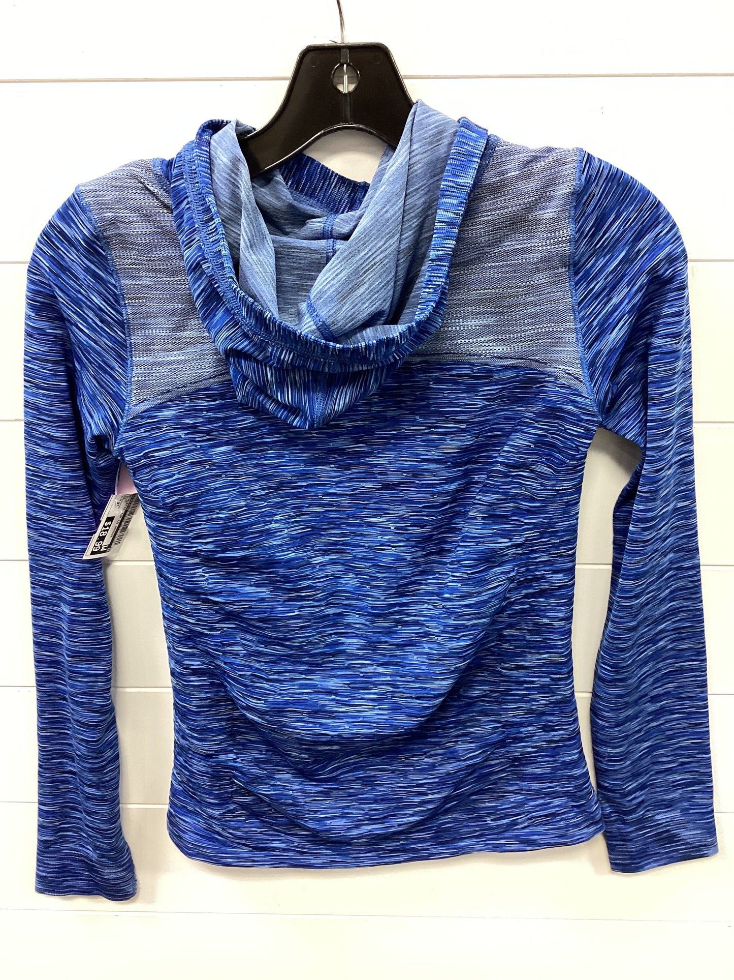 Athletic Top Ls Hoodie By Athleta In Blue, Size:Xs