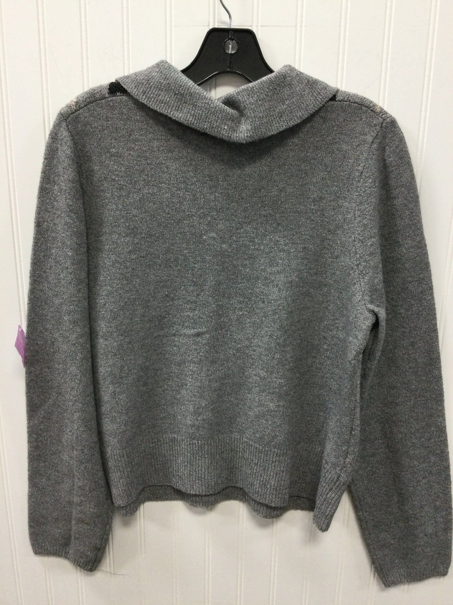 Top Ls By Thread And Supply In Grey, Size:Xl