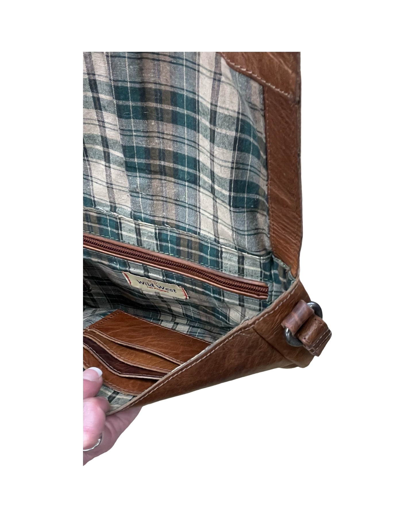 Crossbody By Clothes Mentor In Brown, Size:Small
