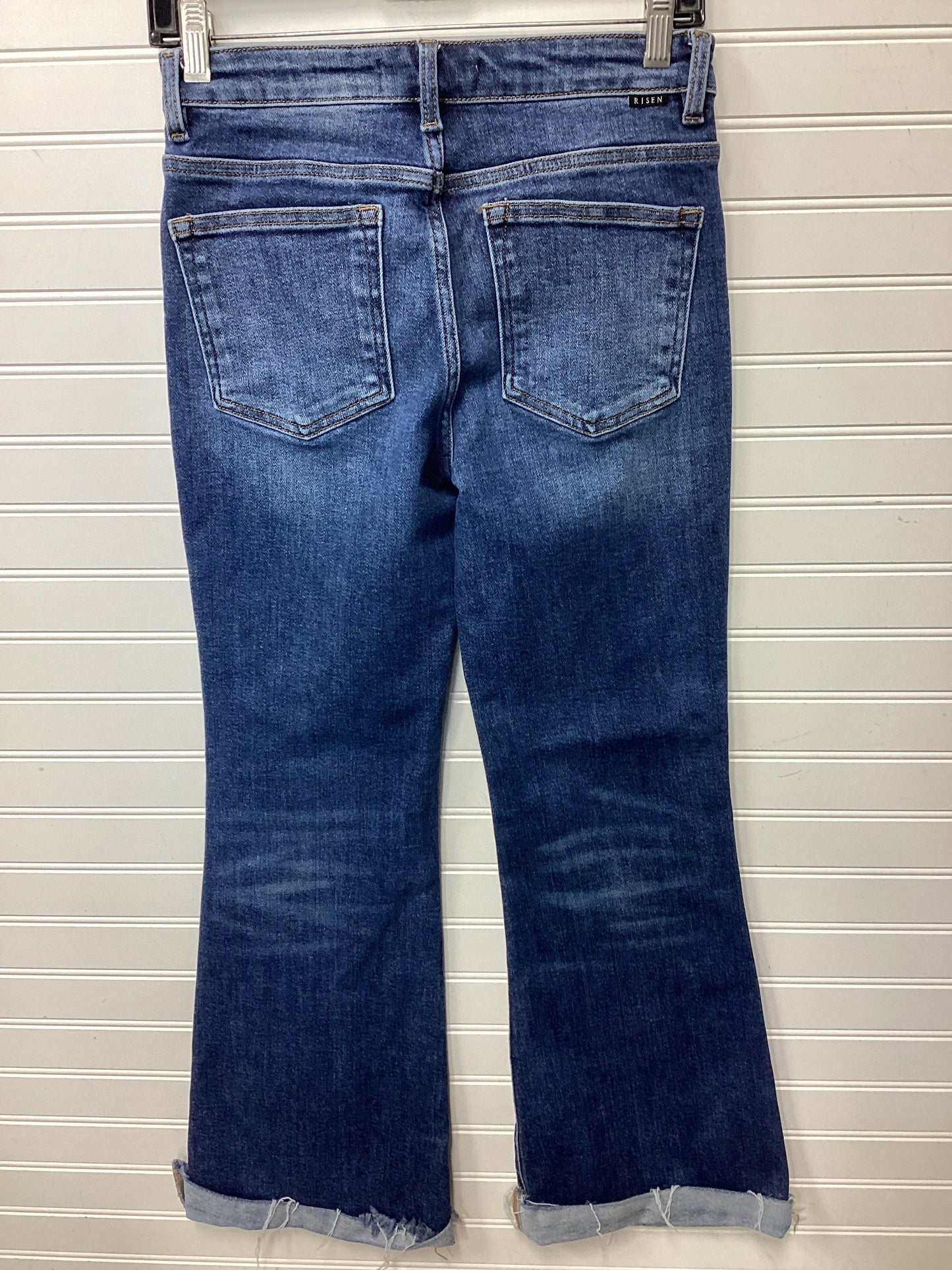Jeans Flared By Risen In Blue Denim, Size:4