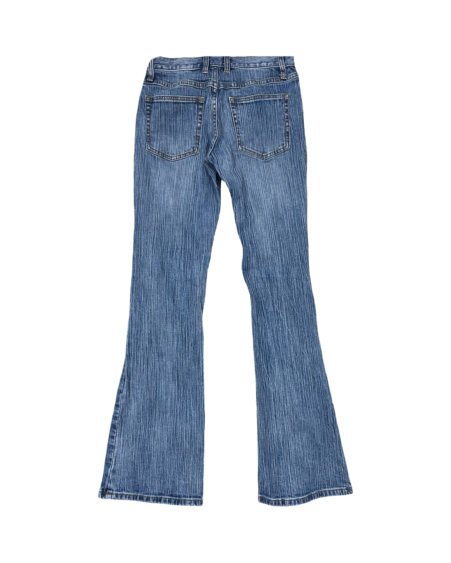 Jeans Flared By Clothes Mentor In Blue Denim, Size:4