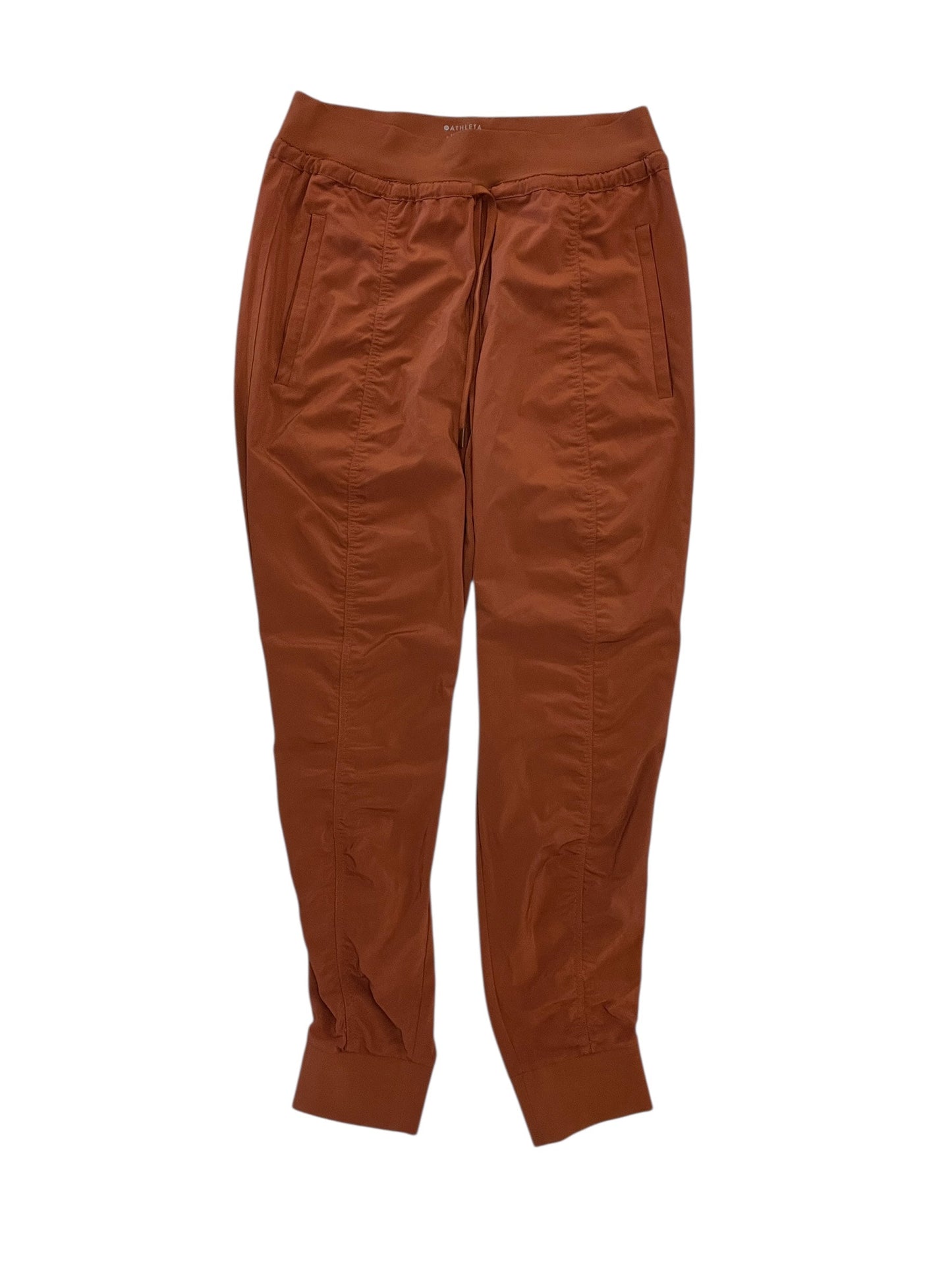 Athletic Pants By Athleta In Orange, Size:M