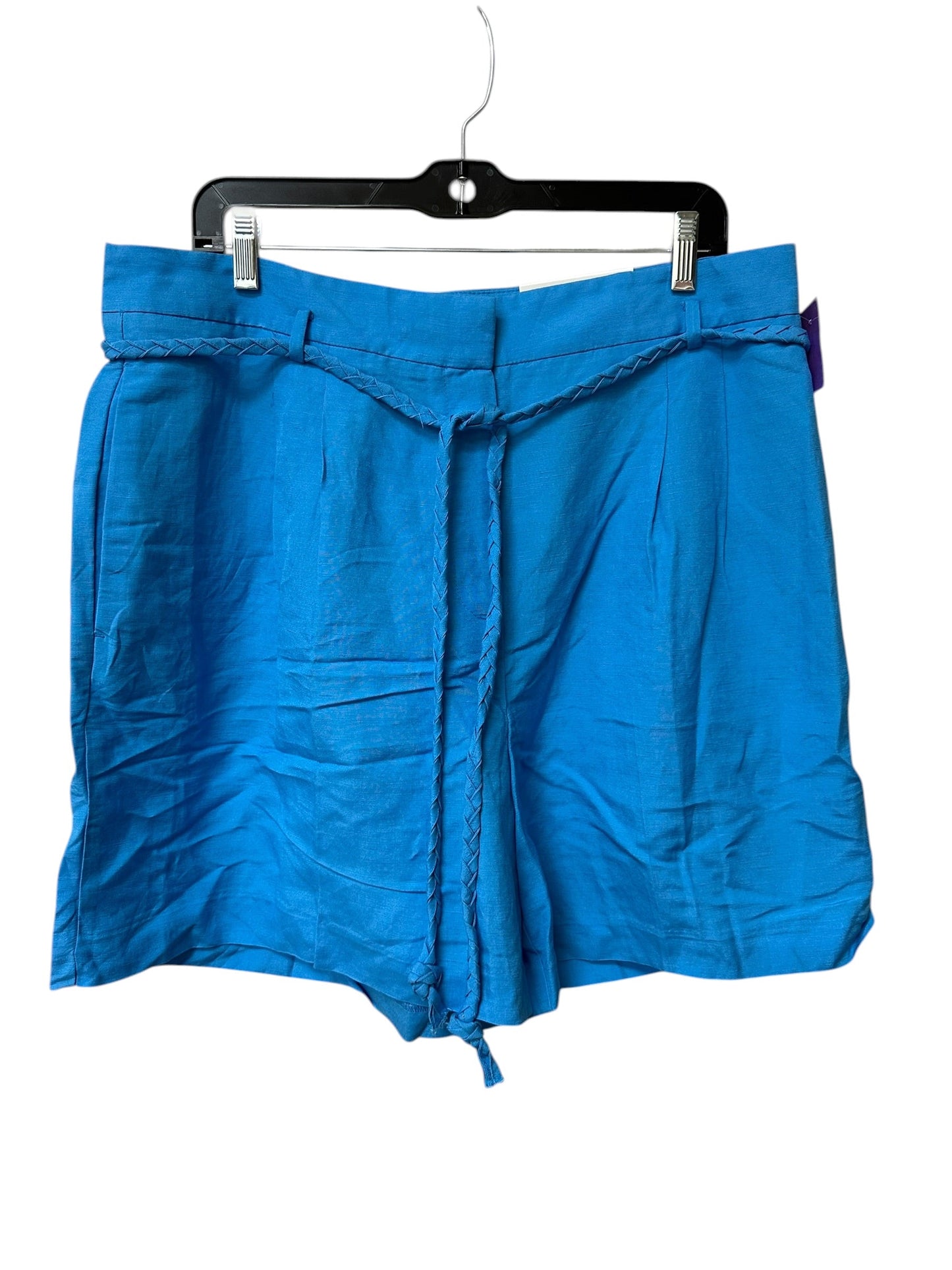 Shorts By Ann Taylor In Blue, Size:14