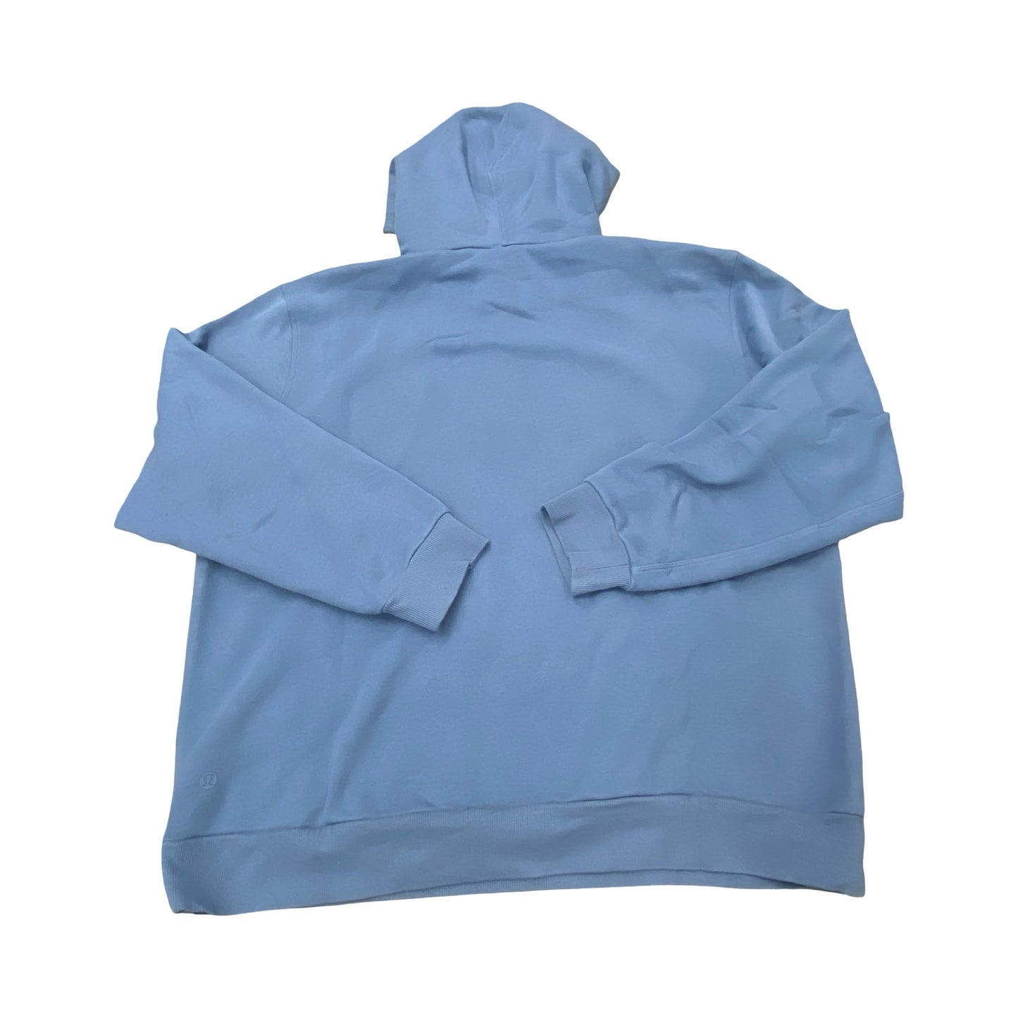 Athletic Sweatshirt Hoodie By Lululemon In Blue, Size:L