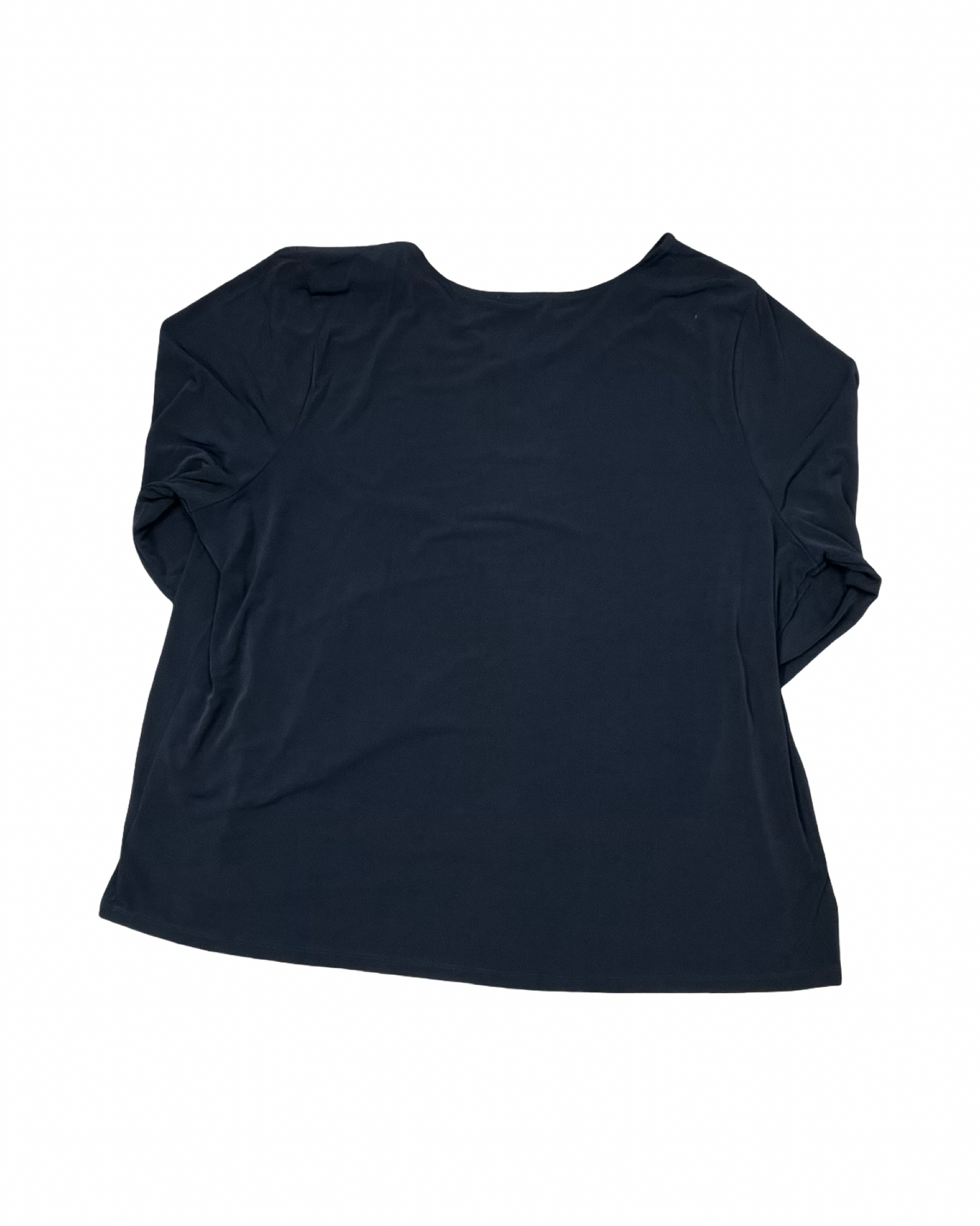Top Ls By Tahari In Black, Size:2X