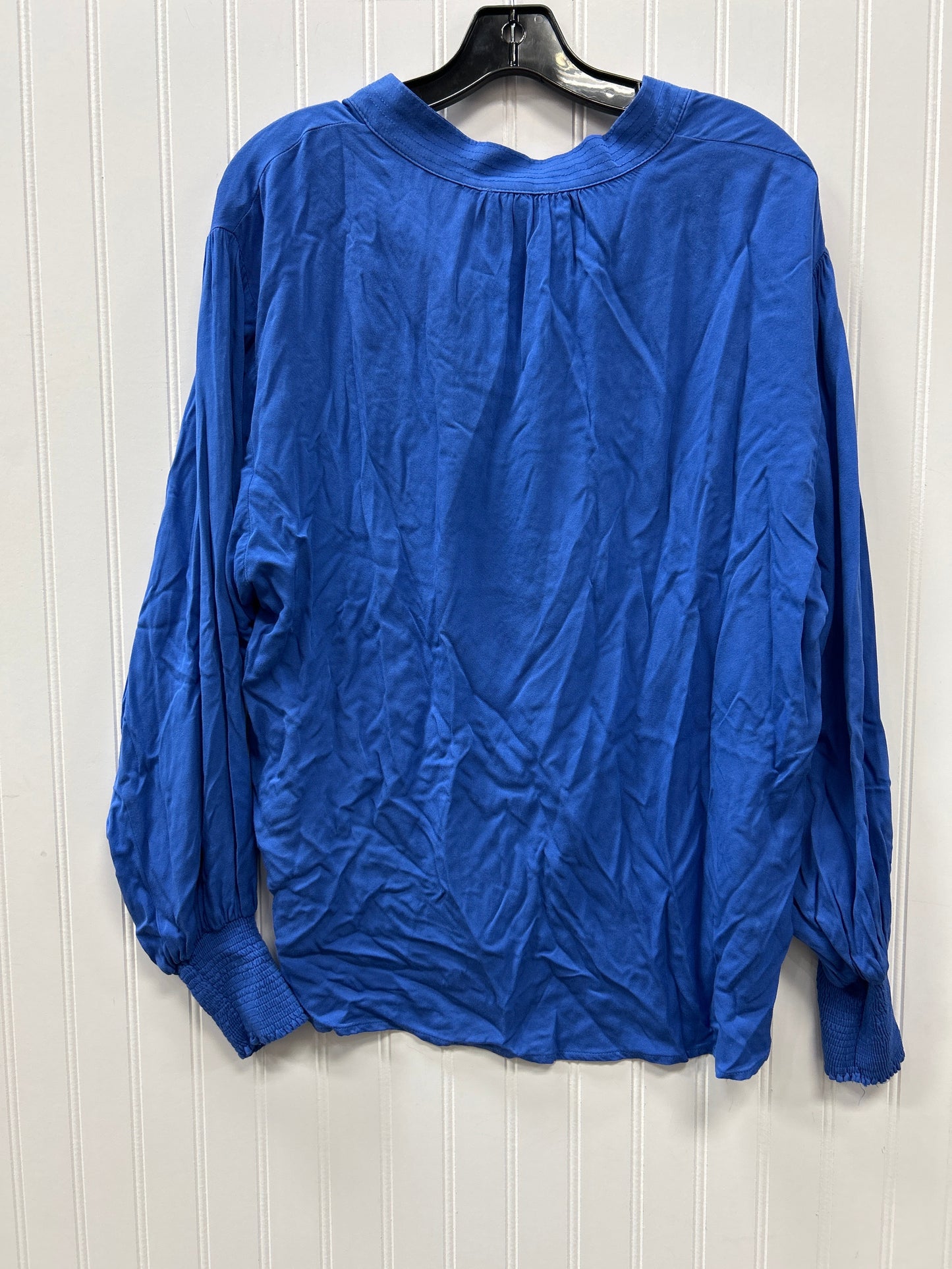 Top Ls By Easel In Blue, Size:S