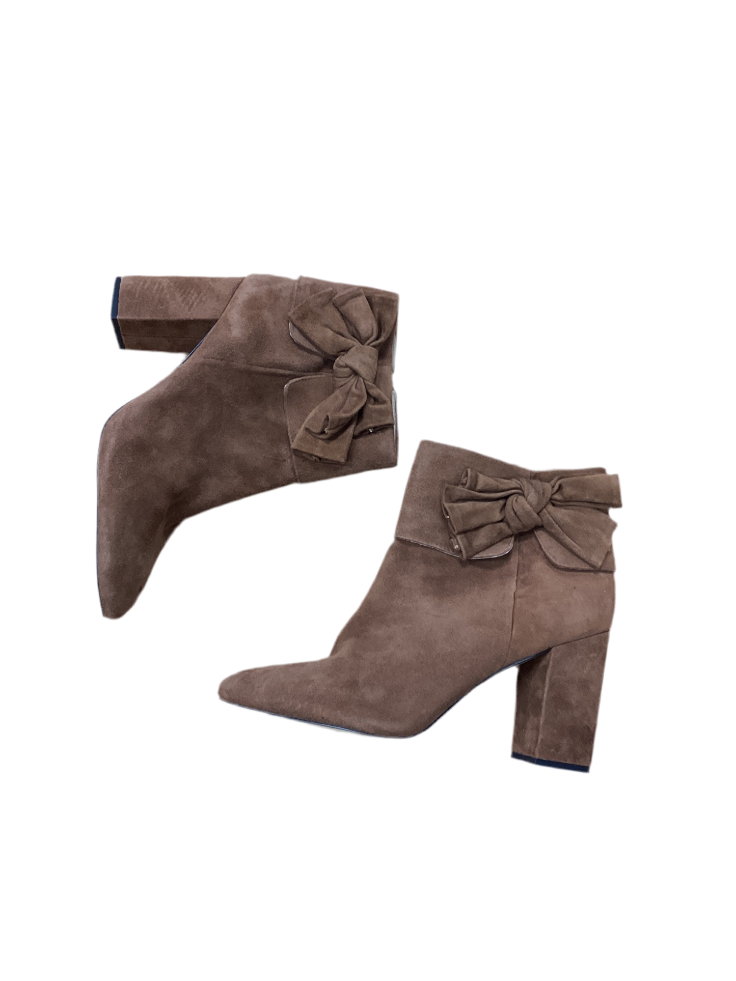 Boots Designer By Kate Spade In Brown, Size:9.5