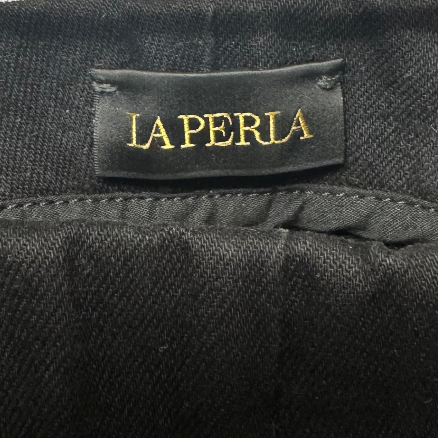 Butterfly Skinny Pants Leggings By La Perla In Black, Size: 8 (44)