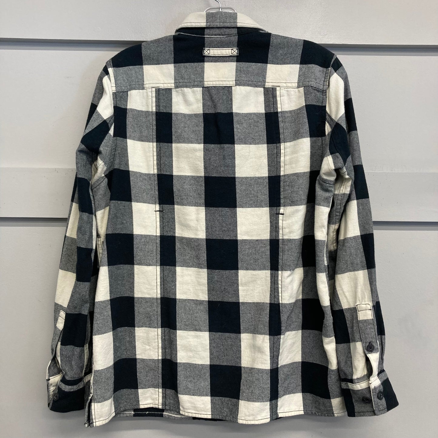 Top Ls By Duluth Trading In Black & Cream, Size:S