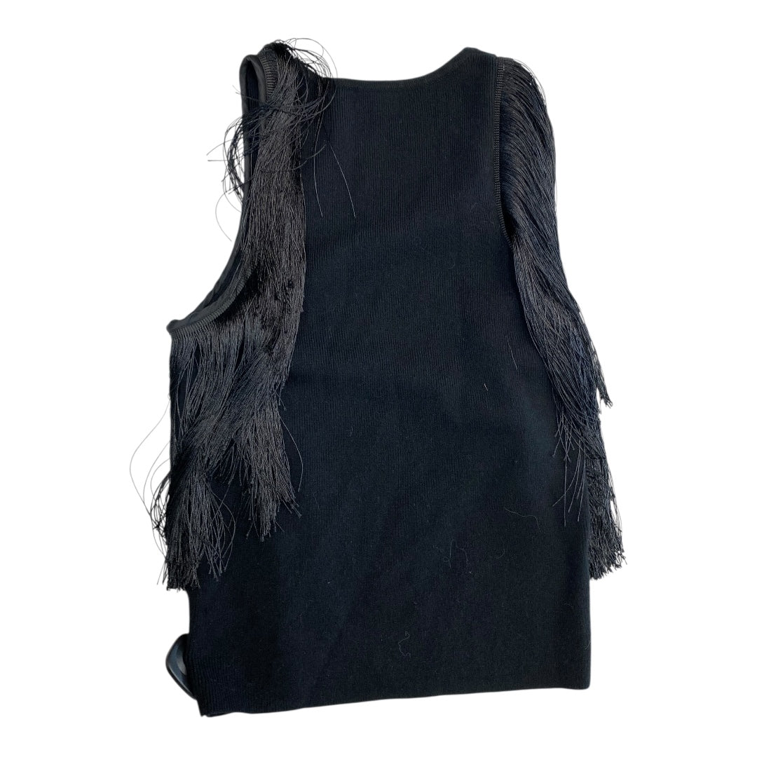 Top Sleeveless By J. Crew In Black, Size:S