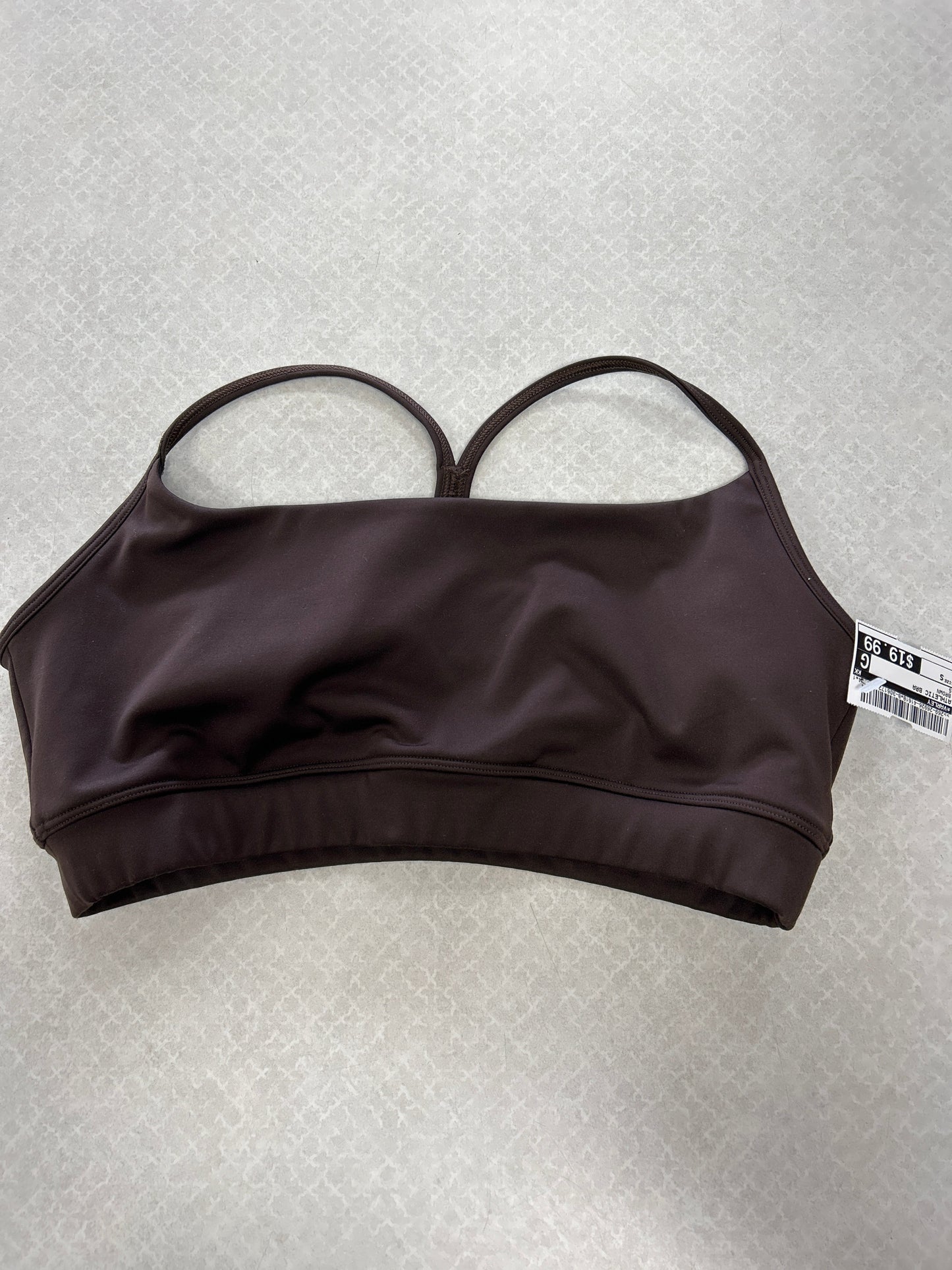 Athletic Bra By Varley In Brown, Size:S