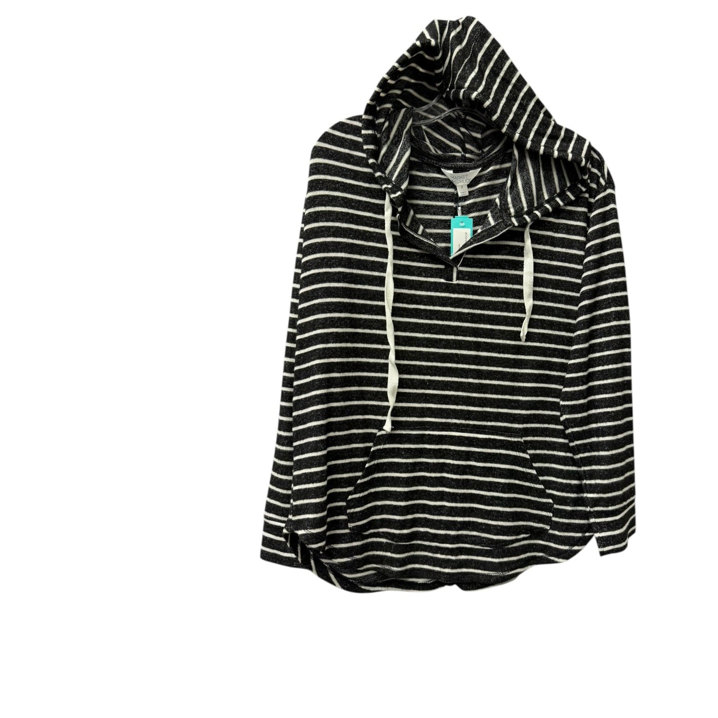 Top Ls By Market & Spruce In Black & White, Size:M