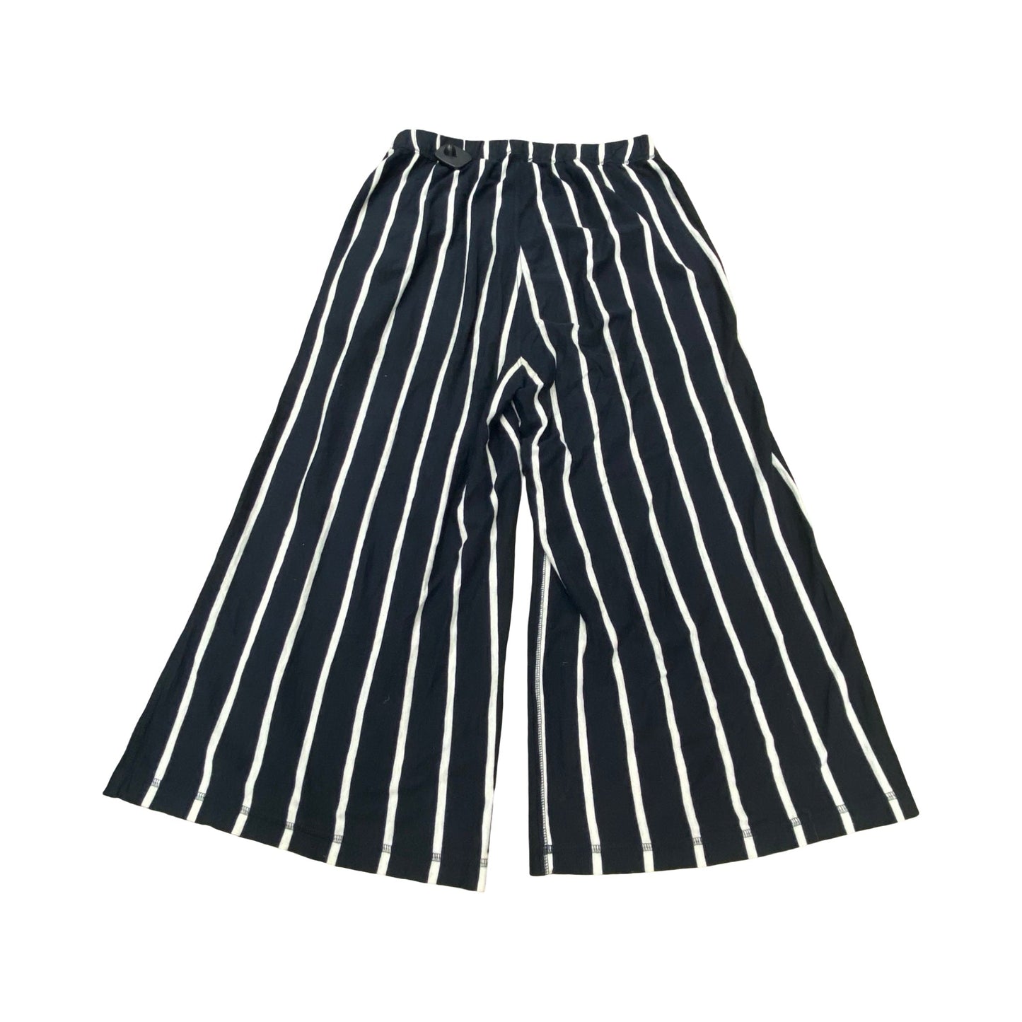 Pants Designer By Eileen Fisher In Black & White, Size:Xs