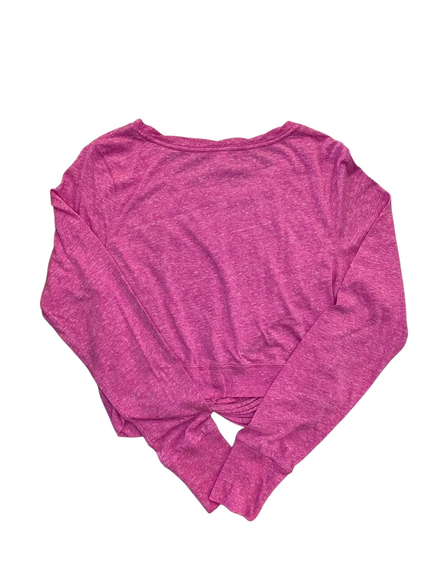 Athletic Top Ls Crewneck By Free People In Pink, Size:L