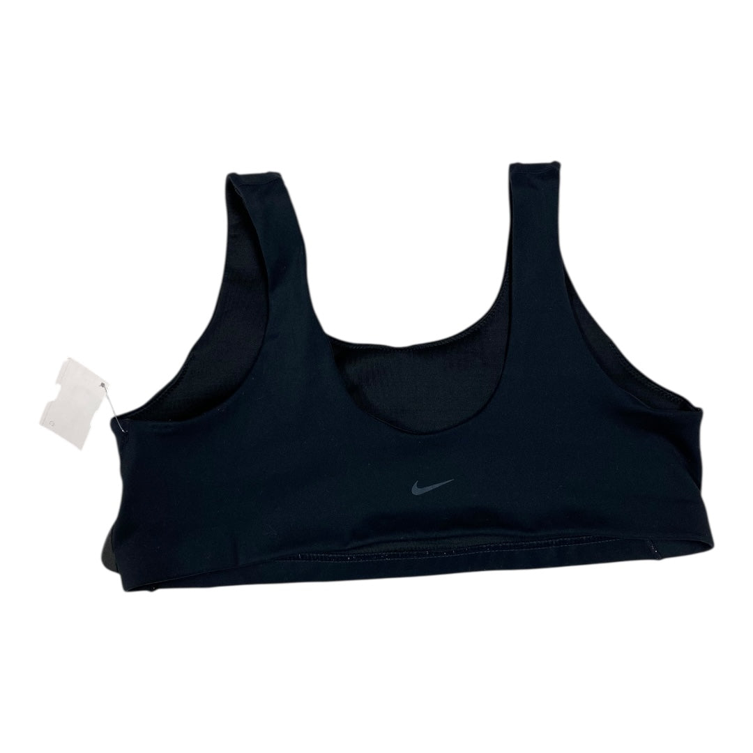 Athletic Bra By Nike In Black, Size:Xxl