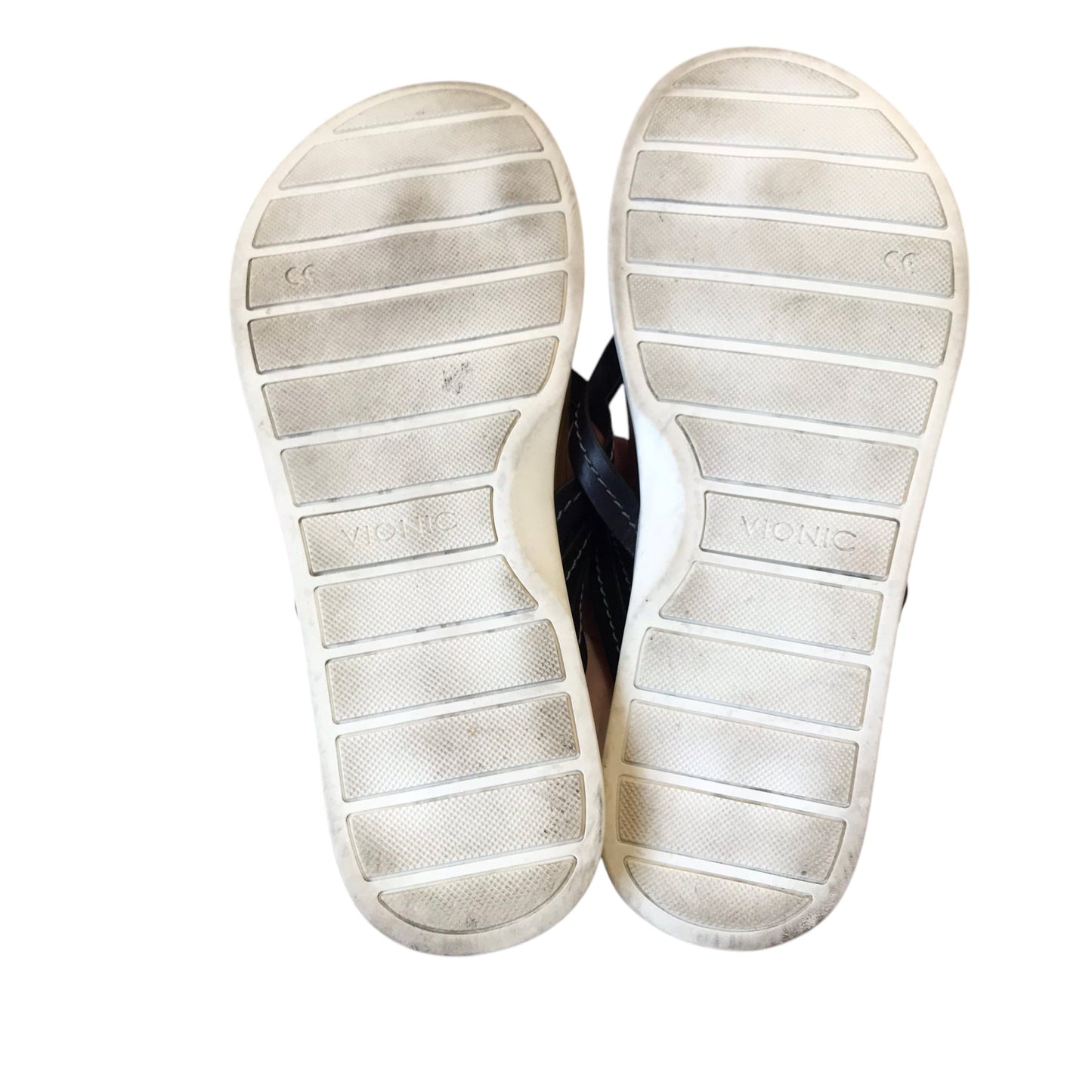 Sandals Flip Flops By Vionic In Black, Size:6.5