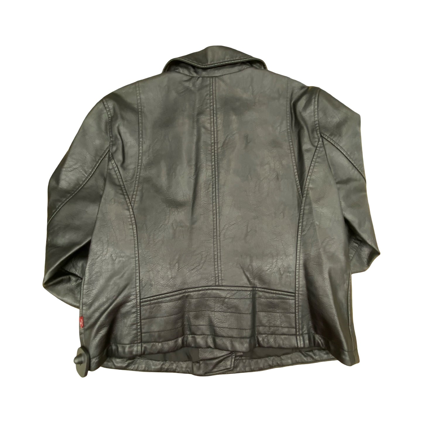 Jacket Moto By Levis In Black, Size:Xl