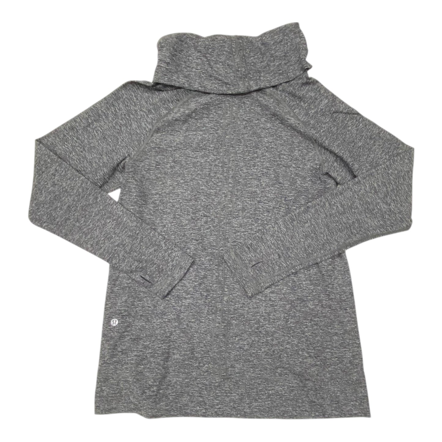 Athletic Sweatshirt Collar By Lululemon In Grey