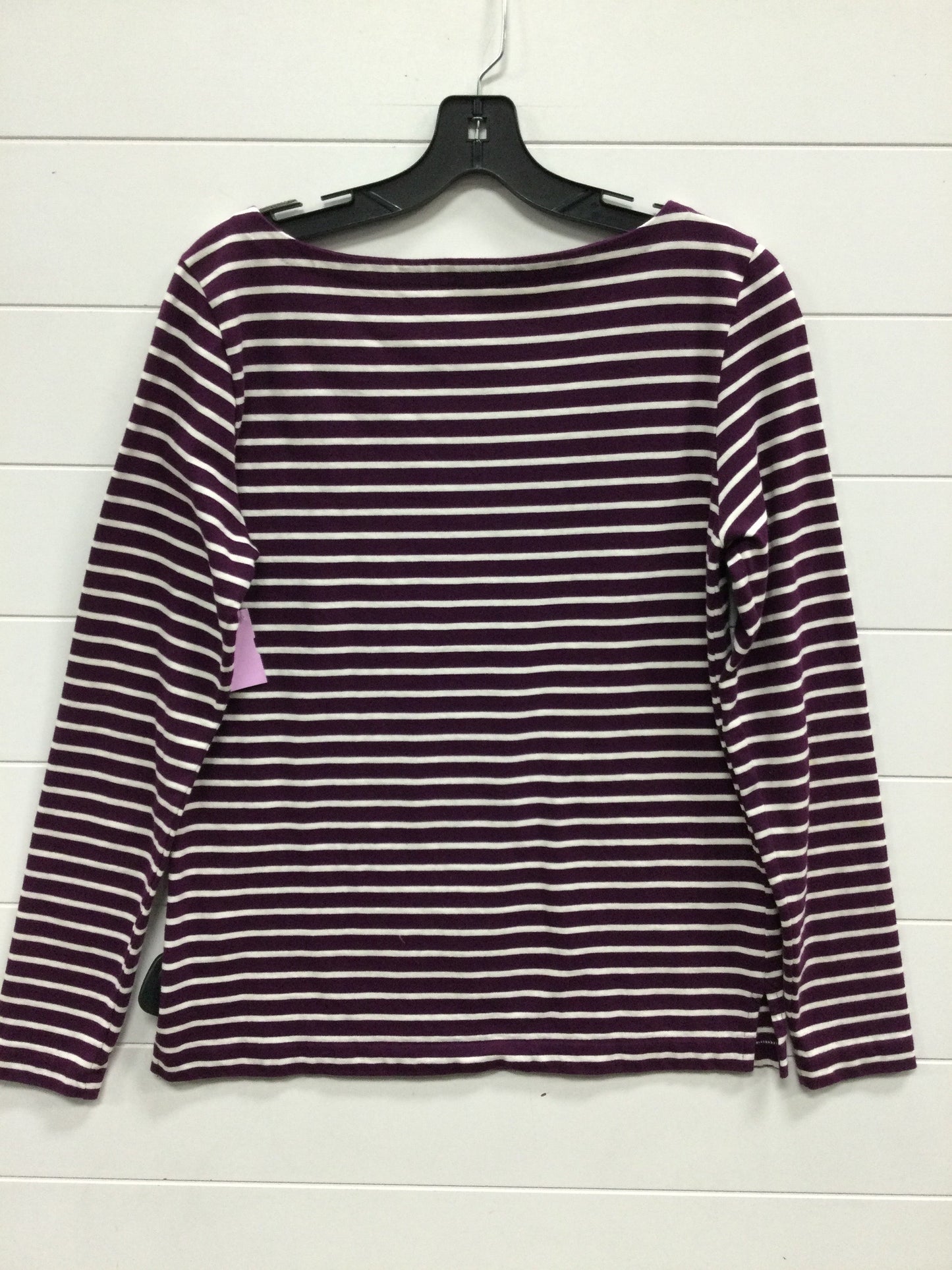Top Ls By J. Crew In Purple, Size:S