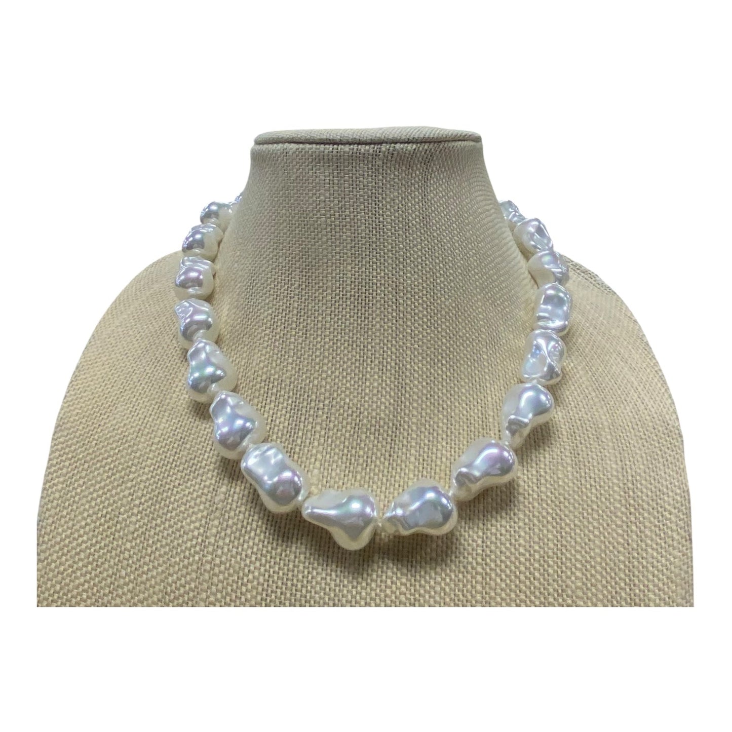Necklace Choker & Collar By Cme In White
