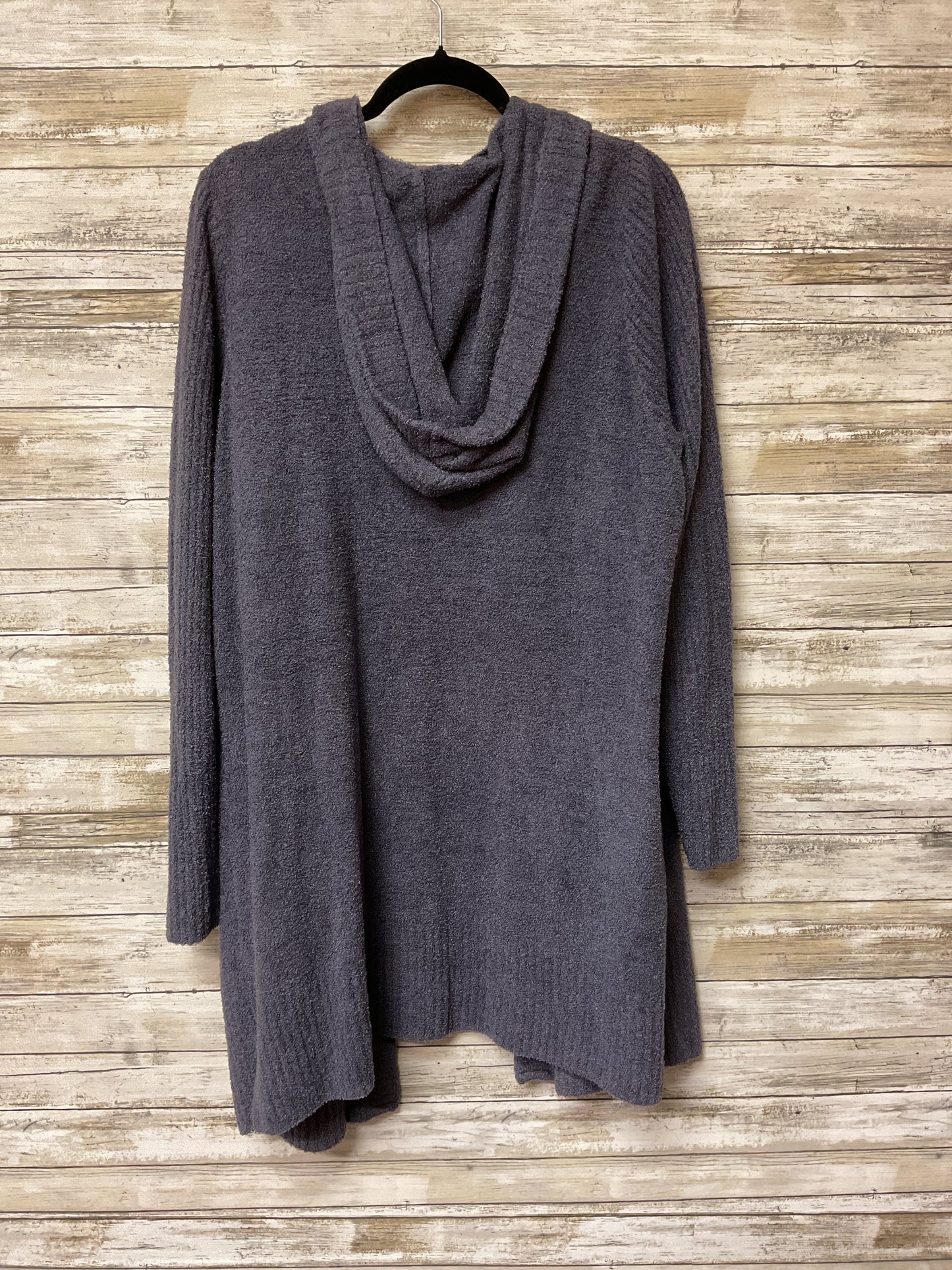 Sweater Cardigan By Barefoot Dreams In Purple, Size:2X