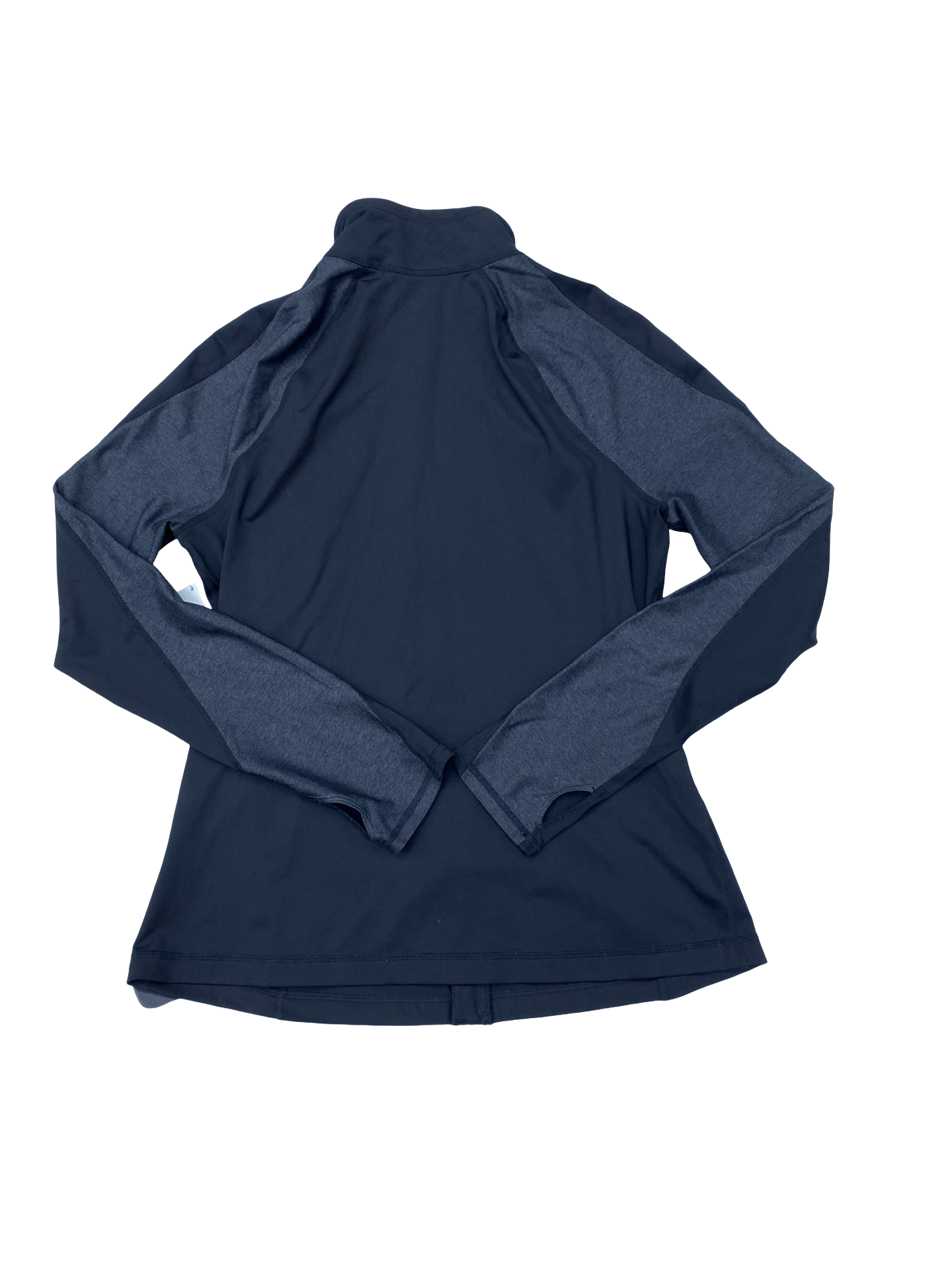 Athletic Top Ls Collar By Zella In Black, Size:L