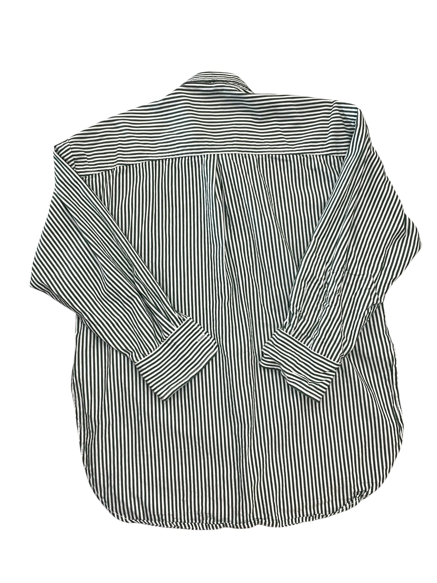 Top Ls By Maeve In Striped Pattern, Size:M