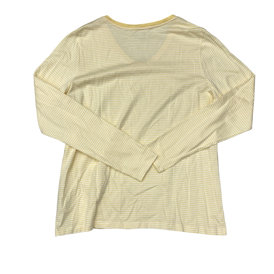 Top Ls By Lands End In Yellow, Size:Xl