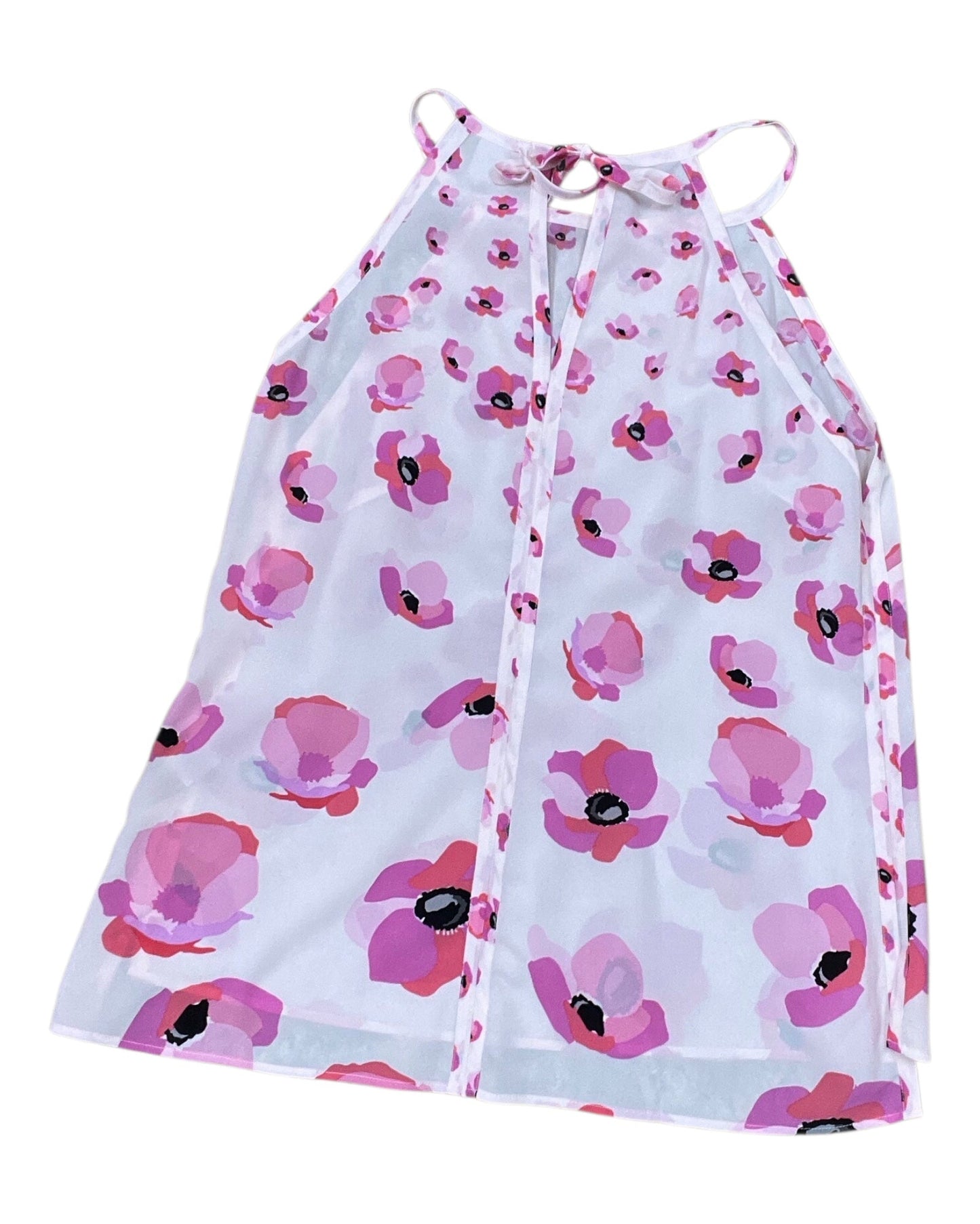 Top Sleeveless By Cabi In Pink & Purple, Size:M