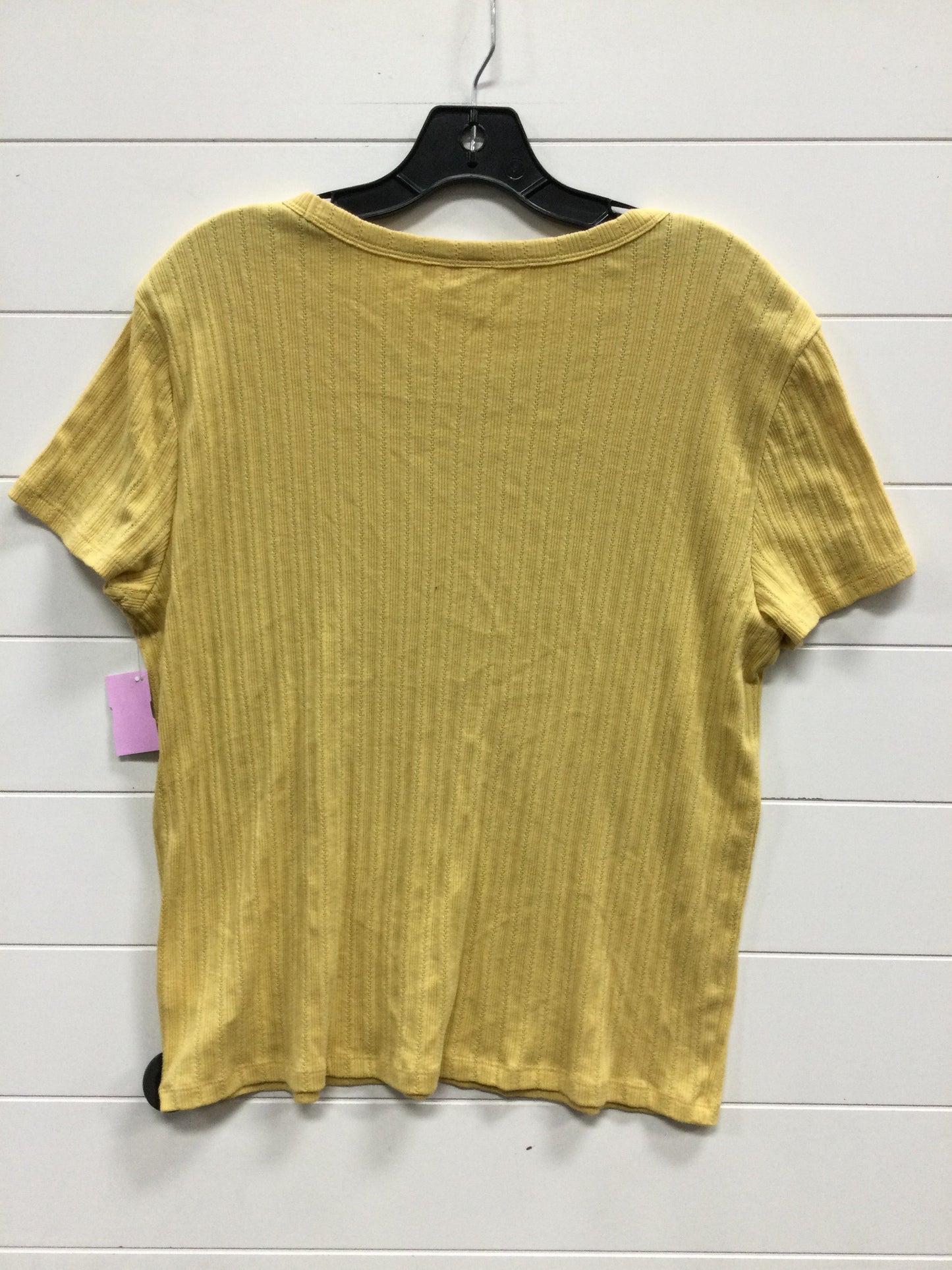 Top Ss By Gap In Yellow, Size:1X