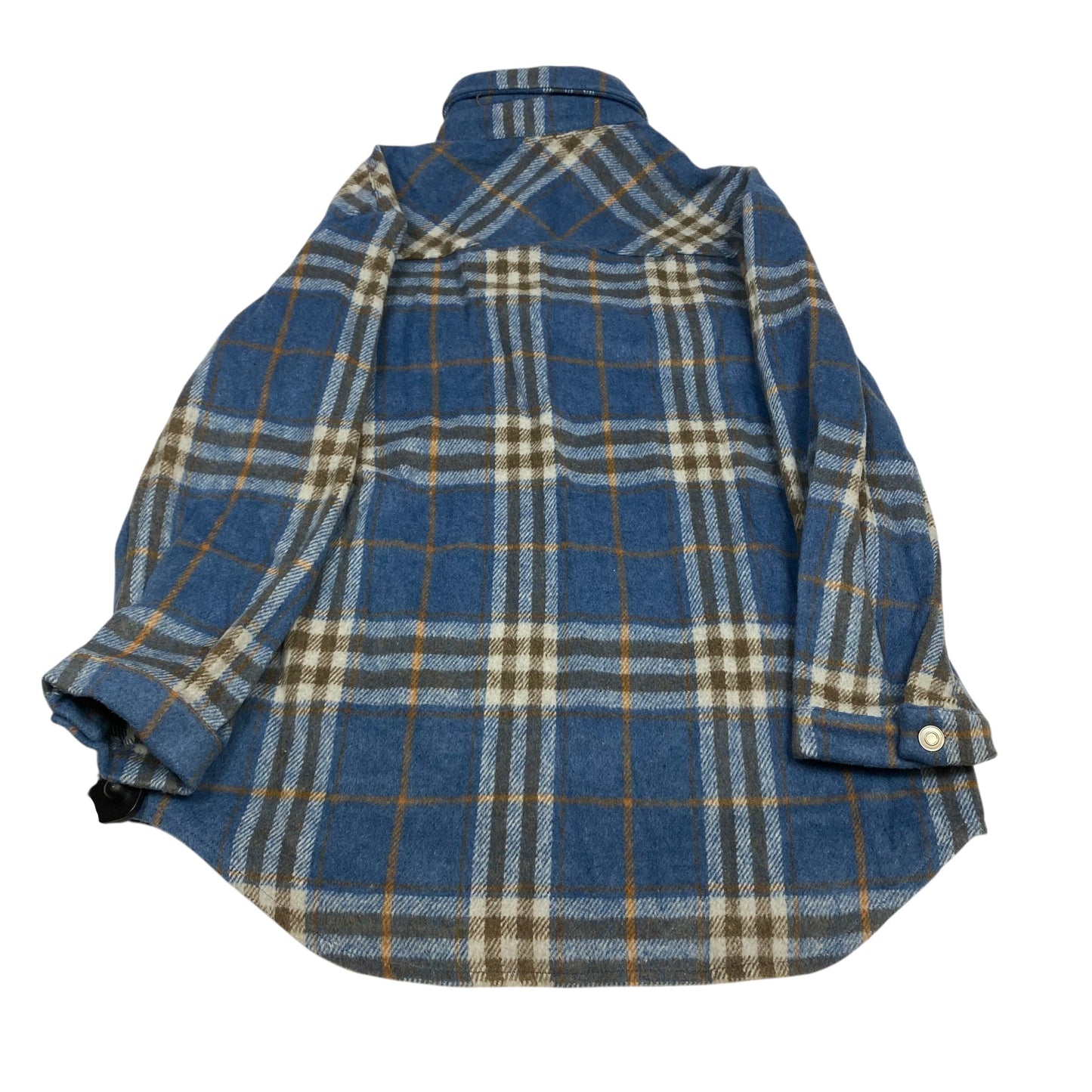 Jacket Shirt By Cherish In Blue, Size:S