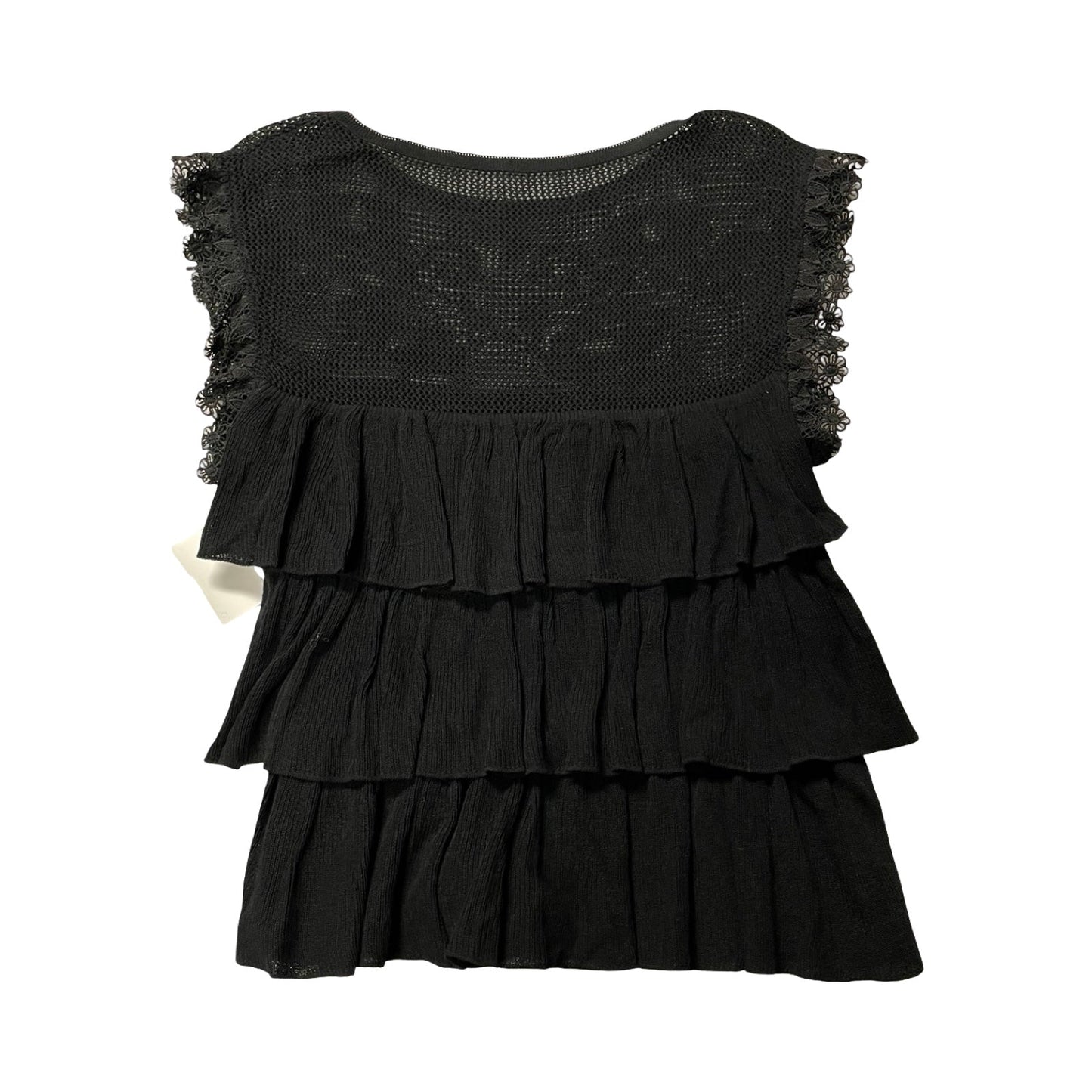 Top Sleeveless By Bluivy In Black, Size:S