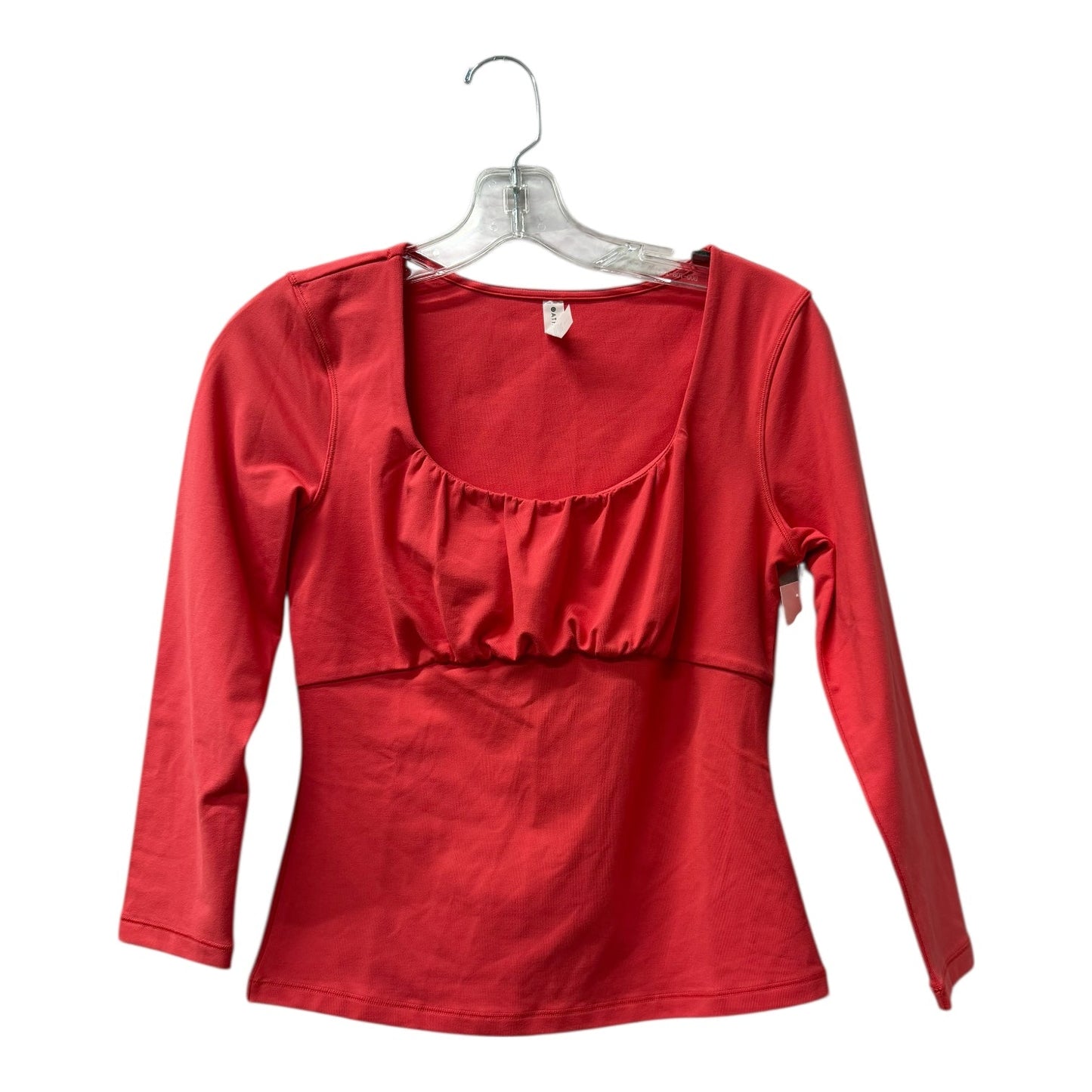 Athletic Top Ls Crewneck By Athleta In Pink, Size:Sp