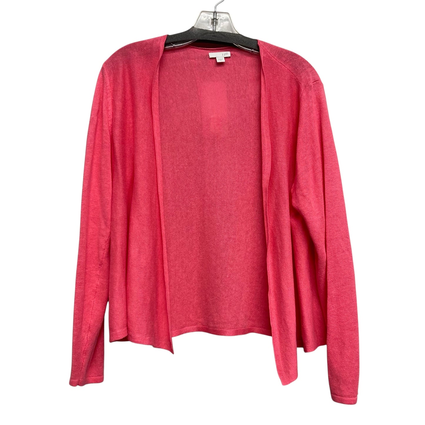 Sweater Cardigan By J. Jill In Pink, Size:M