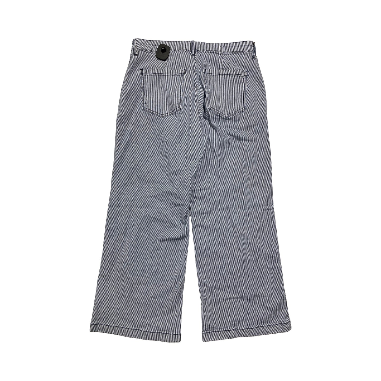 Pants Wide Leg By Kut In Striped Pattern, Size:6