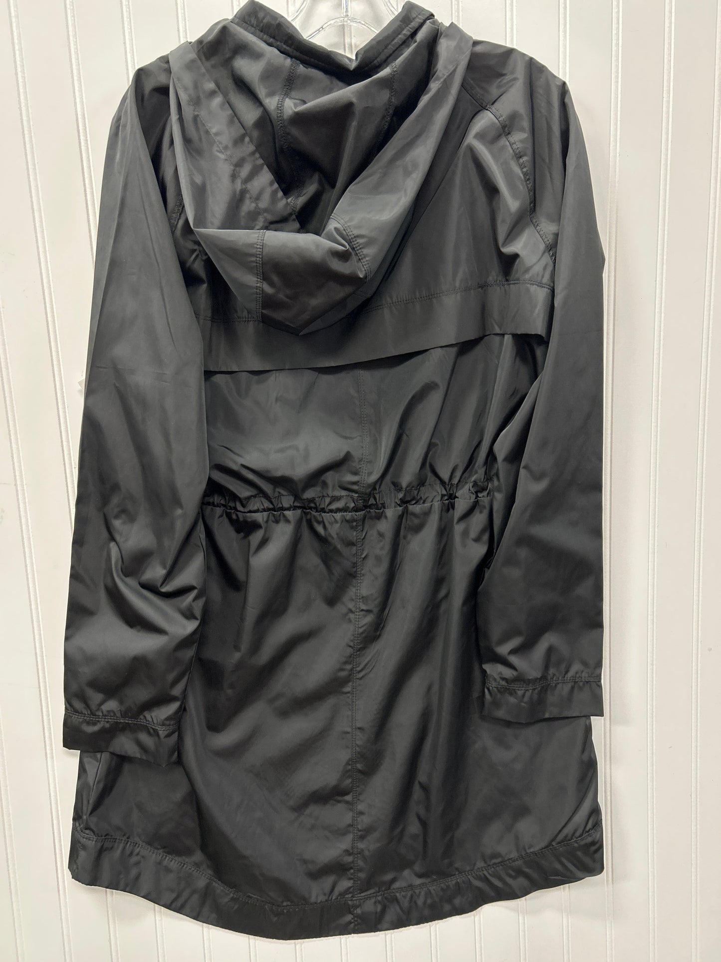 Jacket Windbreaker By Athletic Works In Black, Size:L