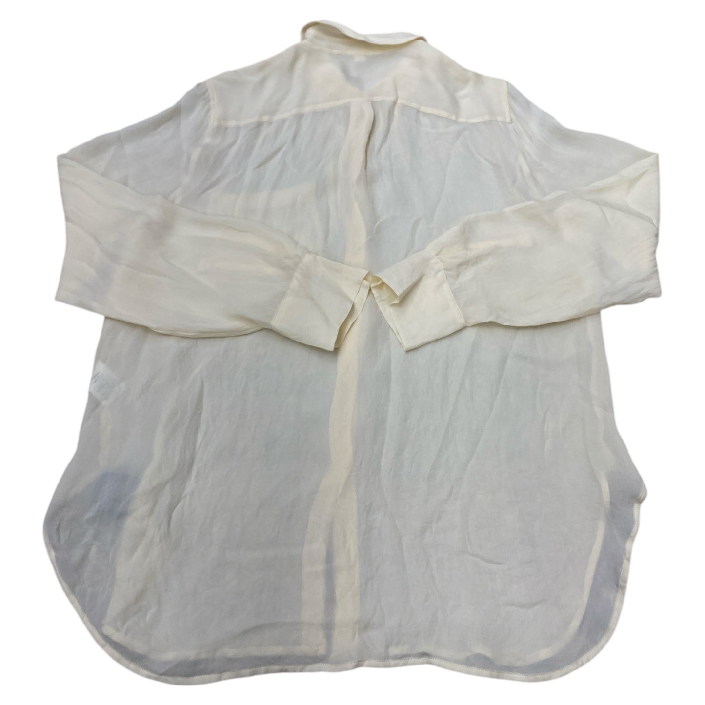 Top Ls By J. Crew In Yellow, Size:16