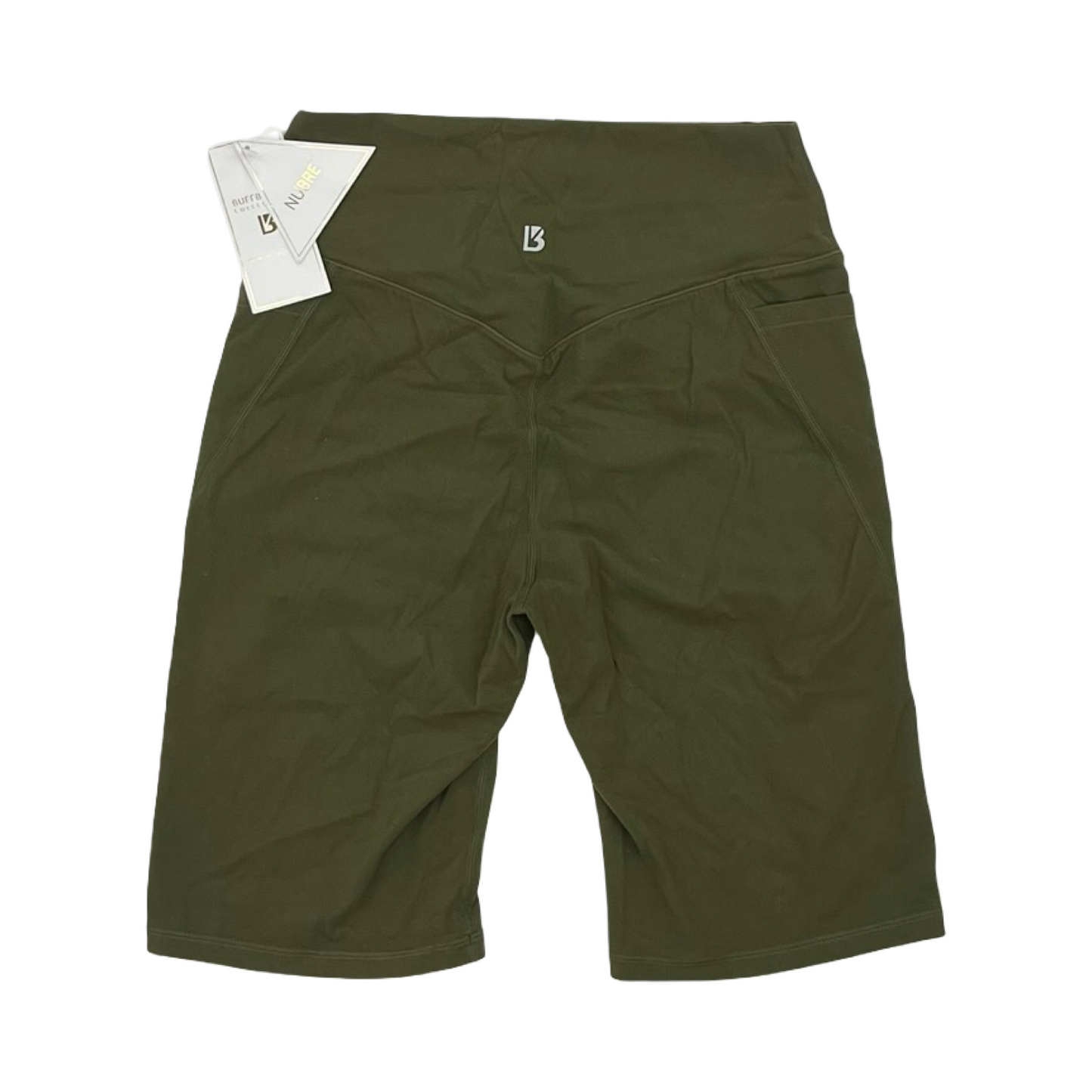 Athletic Shorts By Buffbunny In Green, Size:L