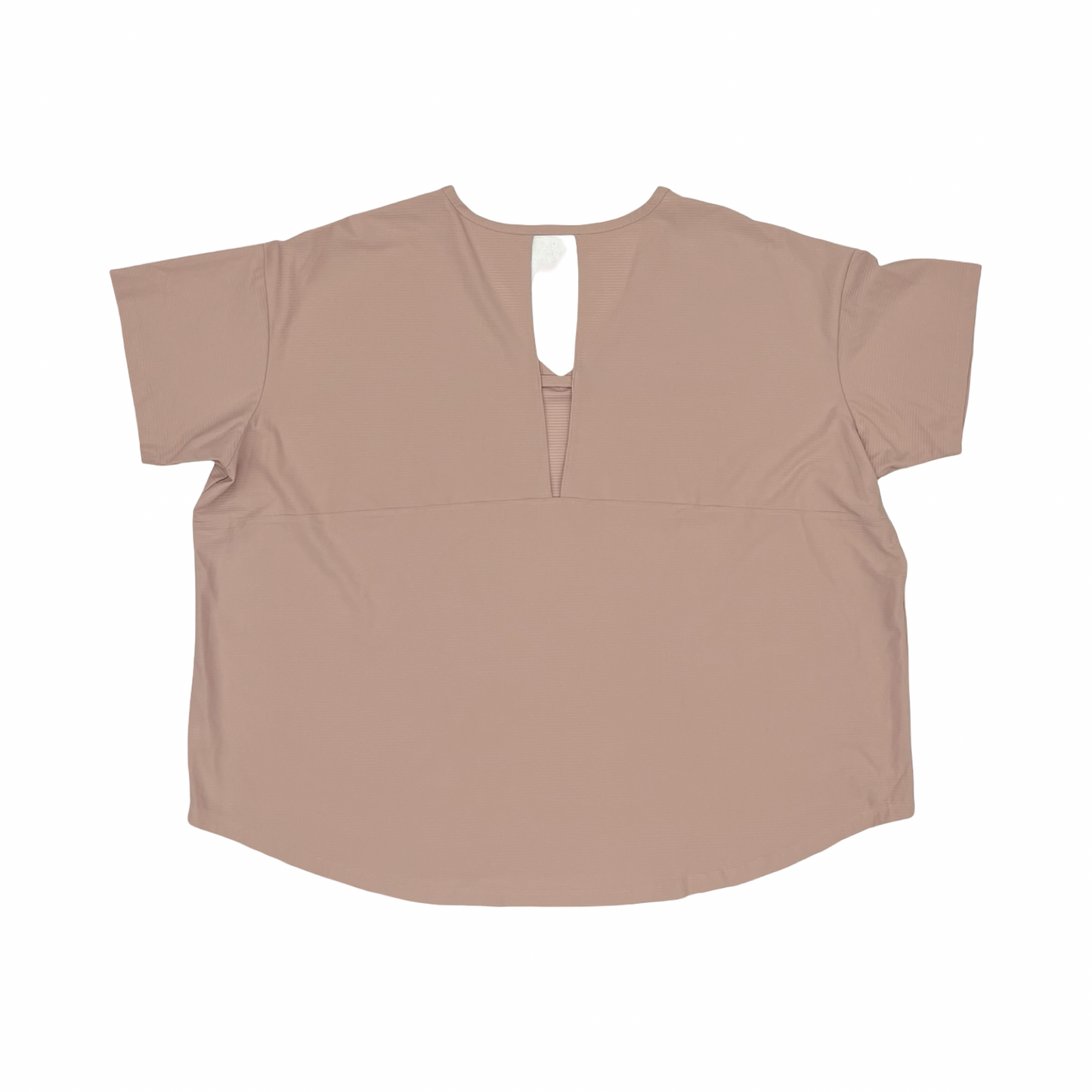 Athletic Top Ss By Mta Sport In Tan, Size:3X